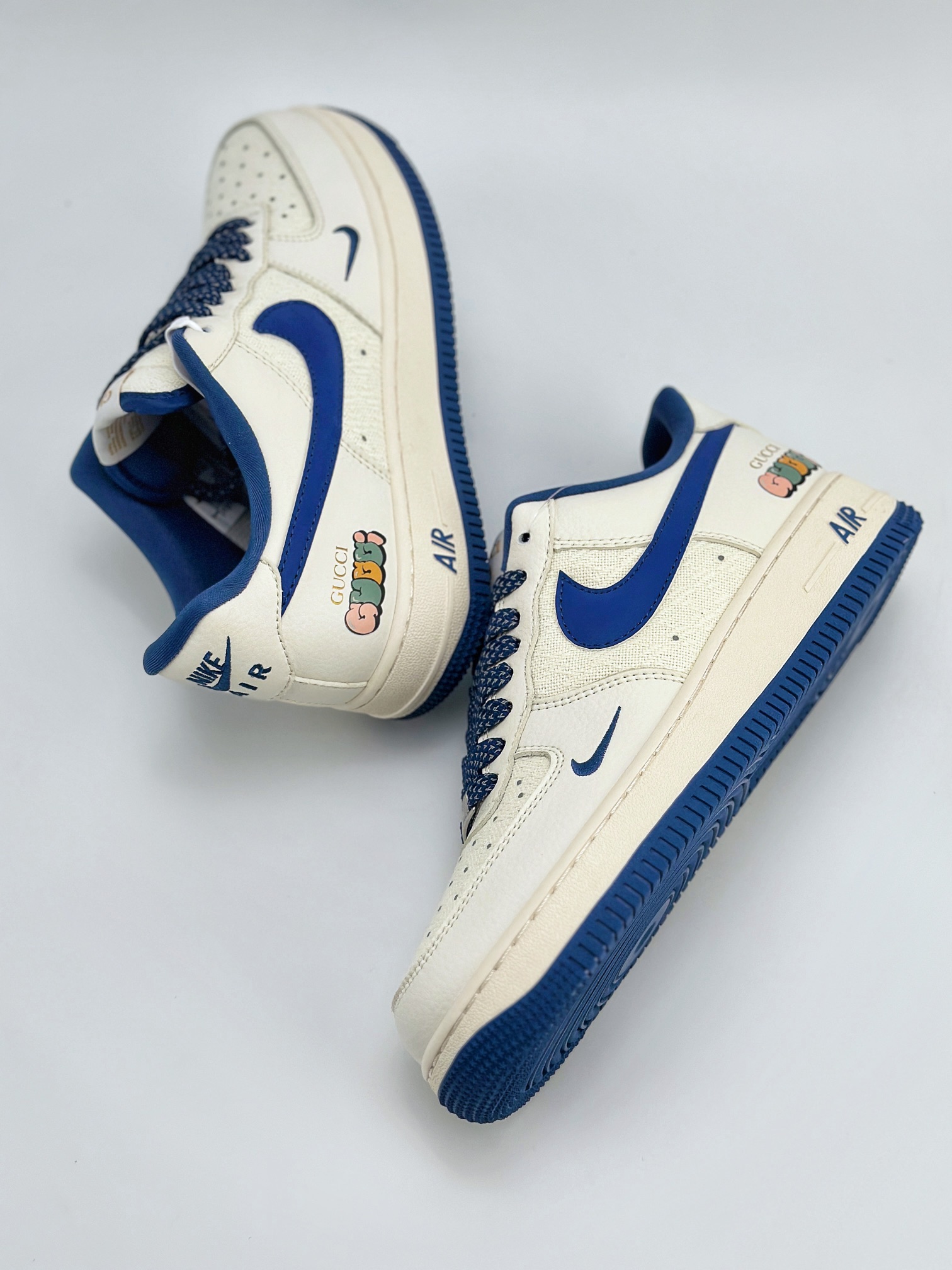 Nike Air Force 1 Low 07 x GUCCI 白宝蓝小钩满天星 XZ3398-788