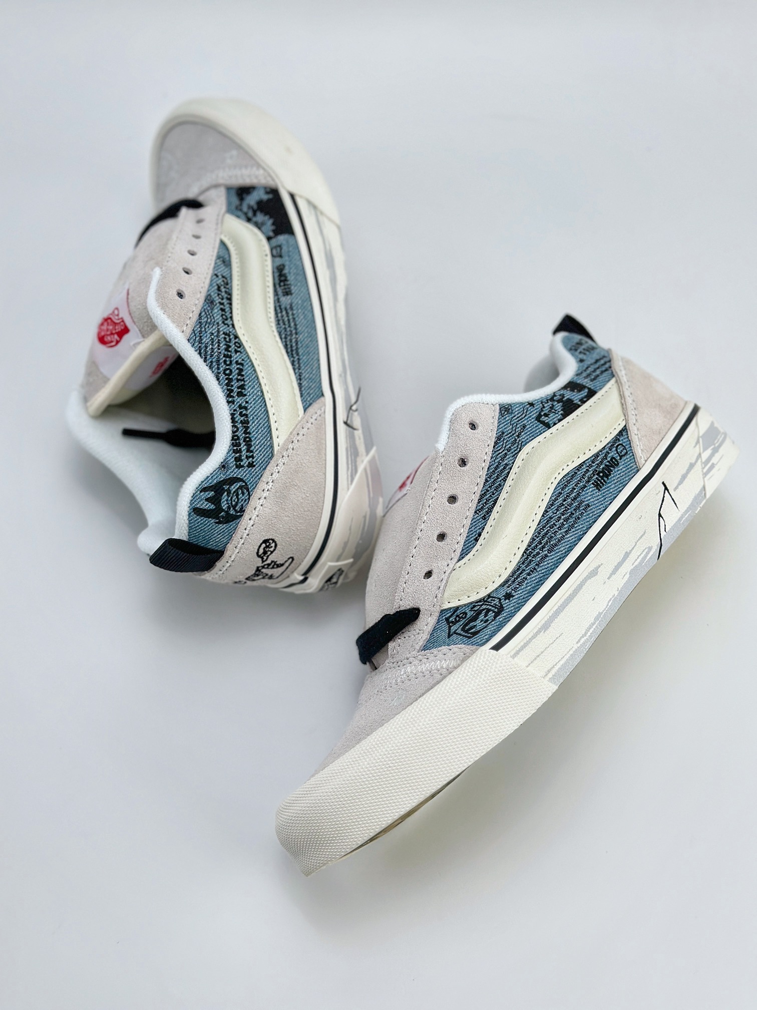 HIRONO x Vans Knu Skool 复古联名款 面包鞋 Vans超火的土豆鞋