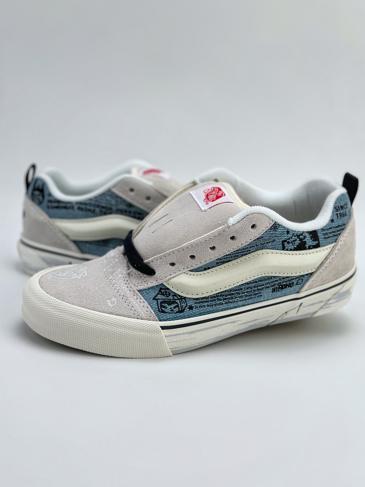 HIRONO x Vans Knu Skool 复古联名款 面包鞋 Vans超火的土豆鞋