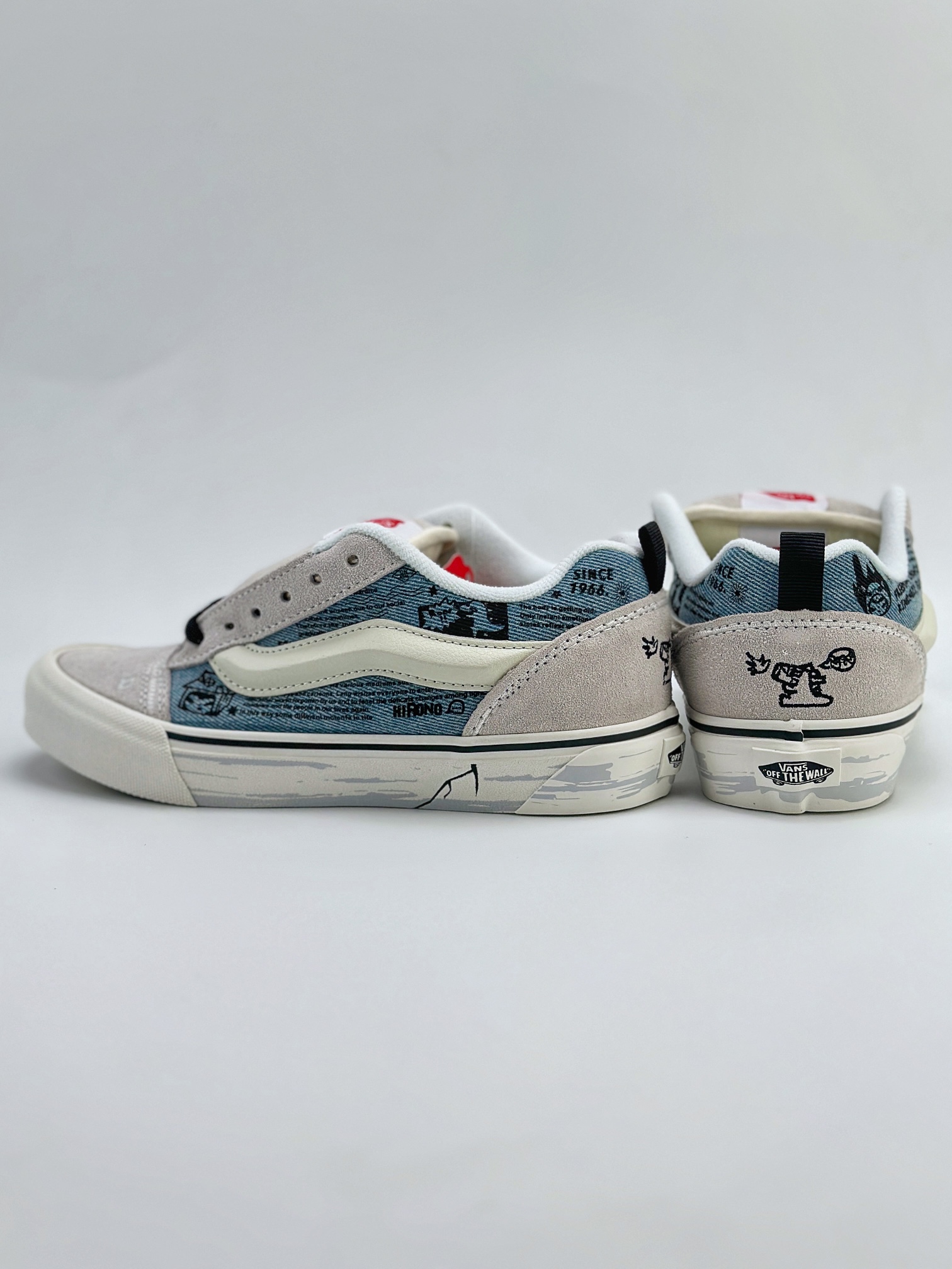 HIRONO x Vans Knu Skool 复古联名款 面包鞋 Vans超火的土豆鞋