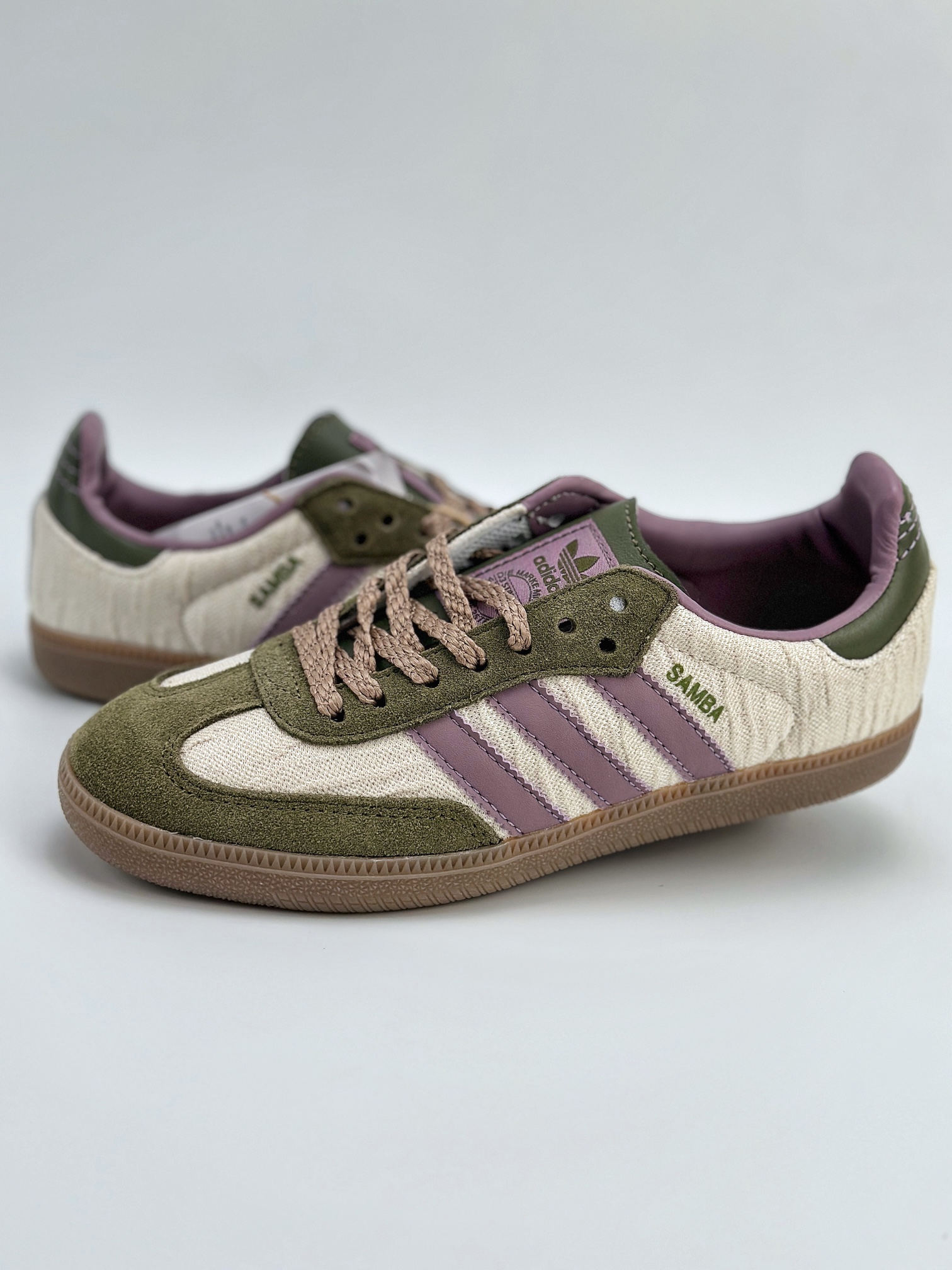 adidas originals Samba OG 棕紫绿 JP5675