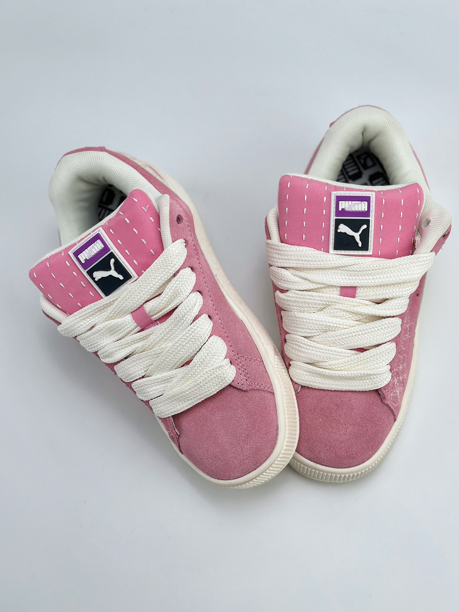 PUMA Suede XL 百搭单品 厚鞋舌轻便防滑低帮板鞋 395777-03