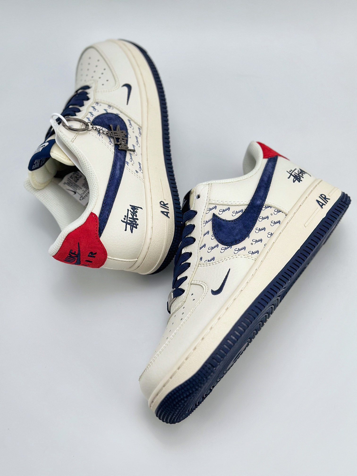 Nike Air Force 1 Low 07 x Stuy 白蓝红 XZ3318-566