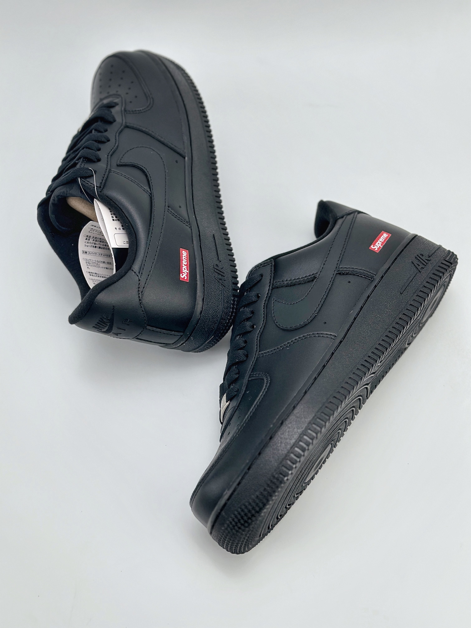 Nike Air Force 1 Low 07 x Supreme box logo 黑 CU9225-001