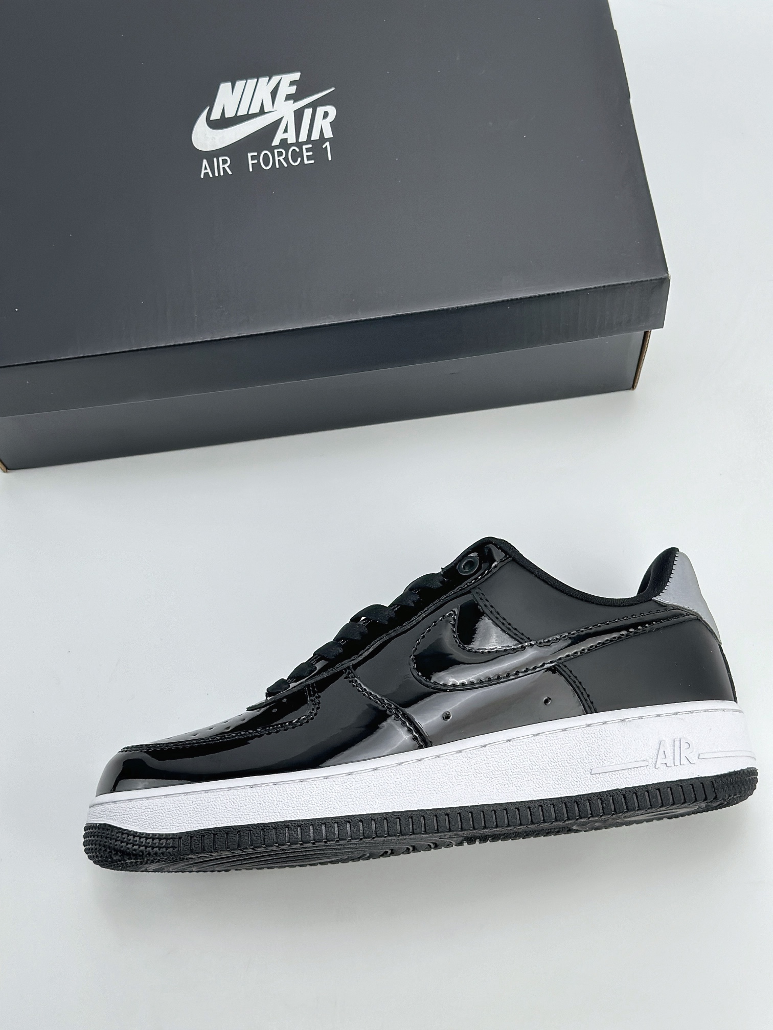 Nike Air Force 1 Low 07 Ruby Rose Force Is Female Black 黑漆皮 AH6827-001