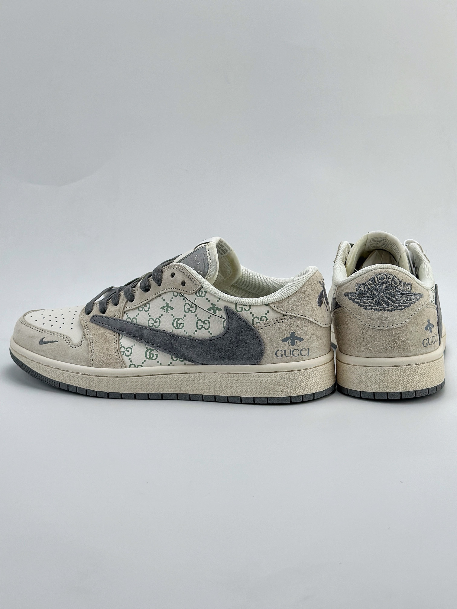 Travis Scott x Nike Air Jordan 1 Low x GUCCI 三方联名 SJ2068-107