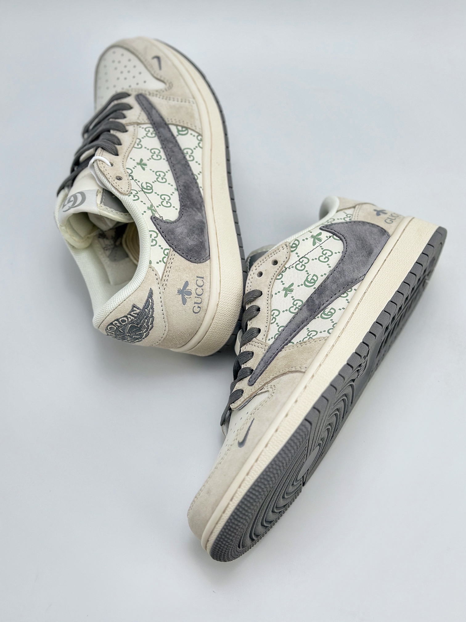 Travis Scott x Nike Air Jordan 1 Low x GUCCI 三方联名 SJ2068-107