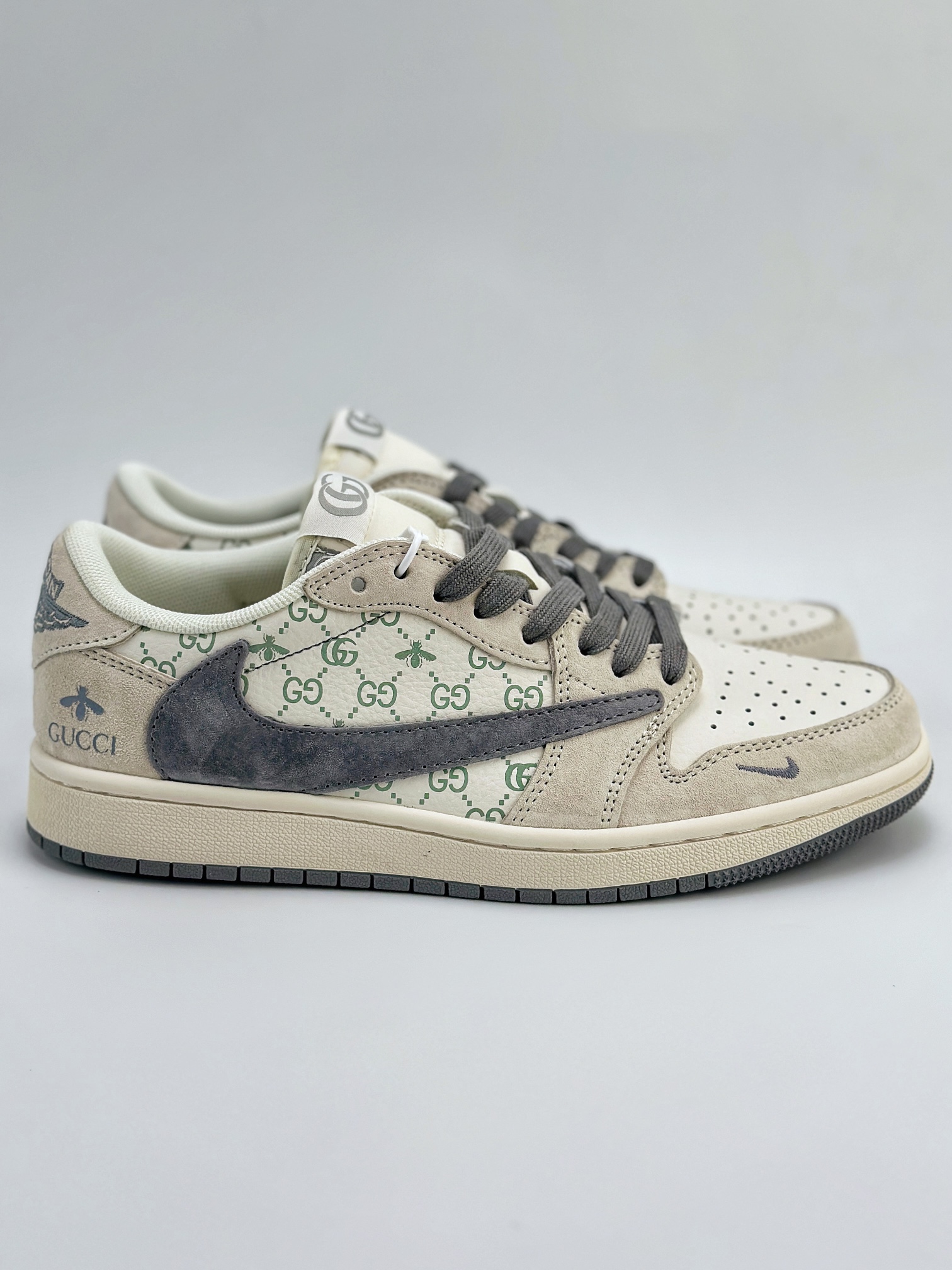 Travis Scott x Nike Air Jordan 1 Low x GUCCI 三方联名 SJ2068-107