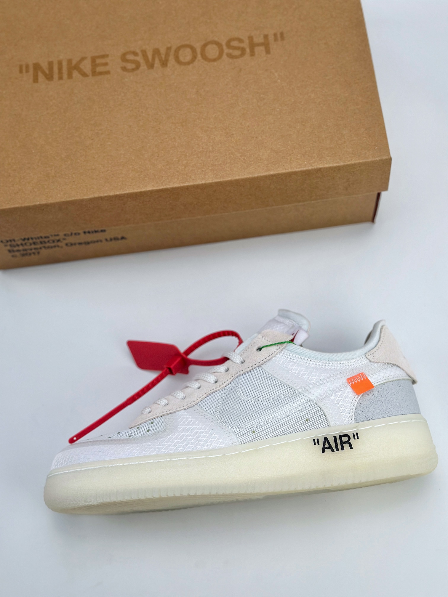 Nike Air Force 1 Low 07 x OFF-WHITE Virgil The The 白 AO4606-100