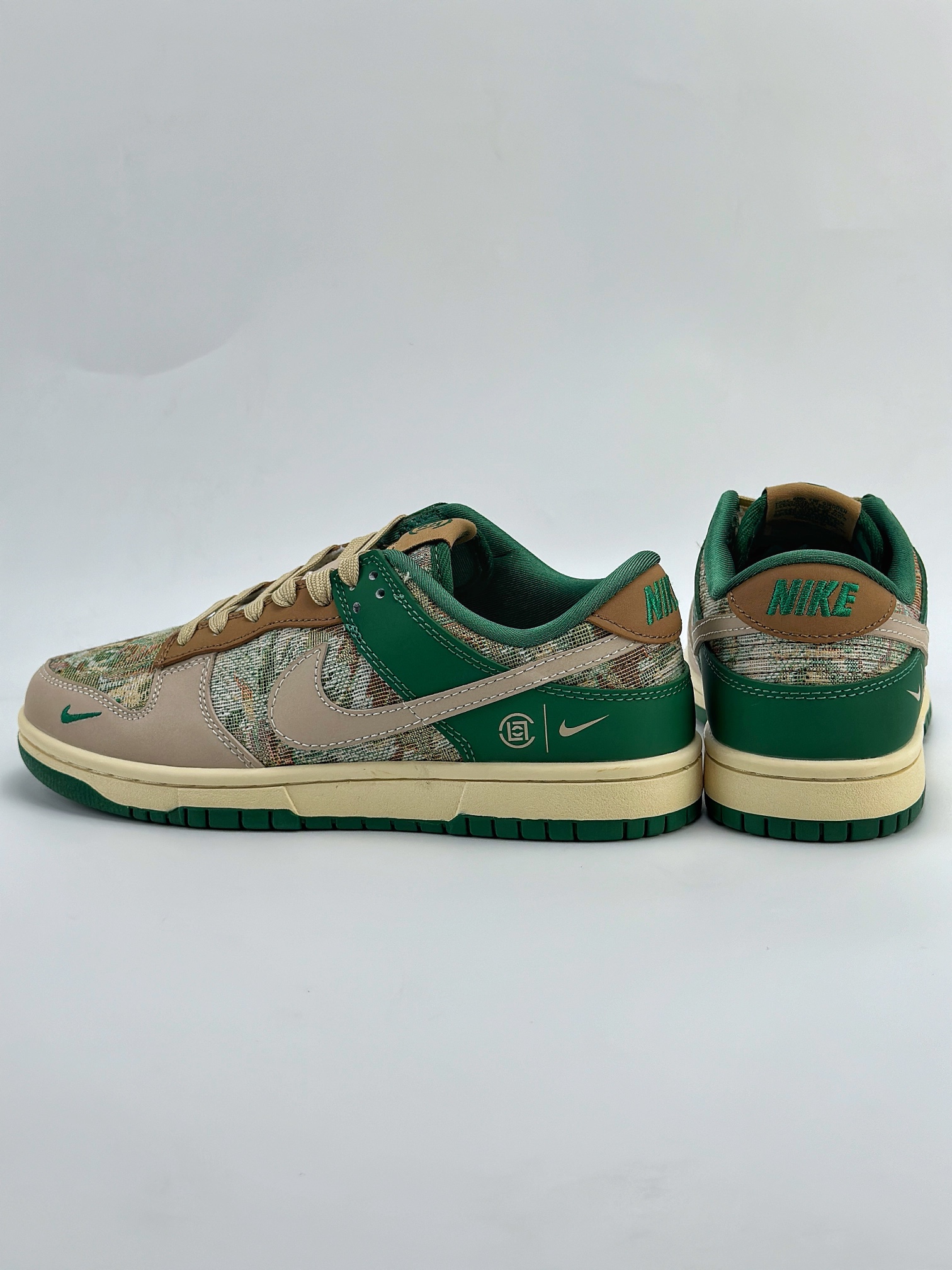 Nike SB Dunk Low x CLOT 米白青棕 XB3802-355