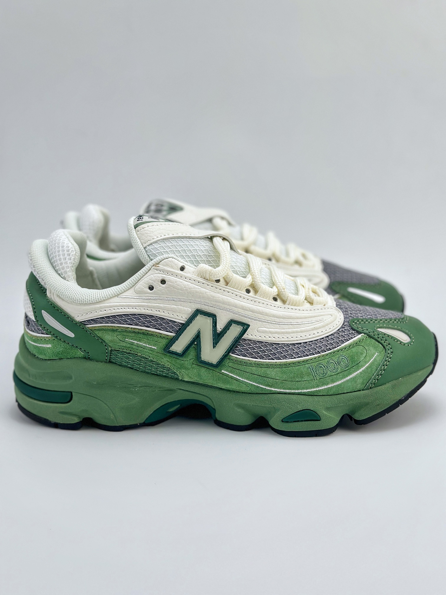 New Balance M1000 白绿 M1000系列复古休闲运动慢跑鞋 M1000MA