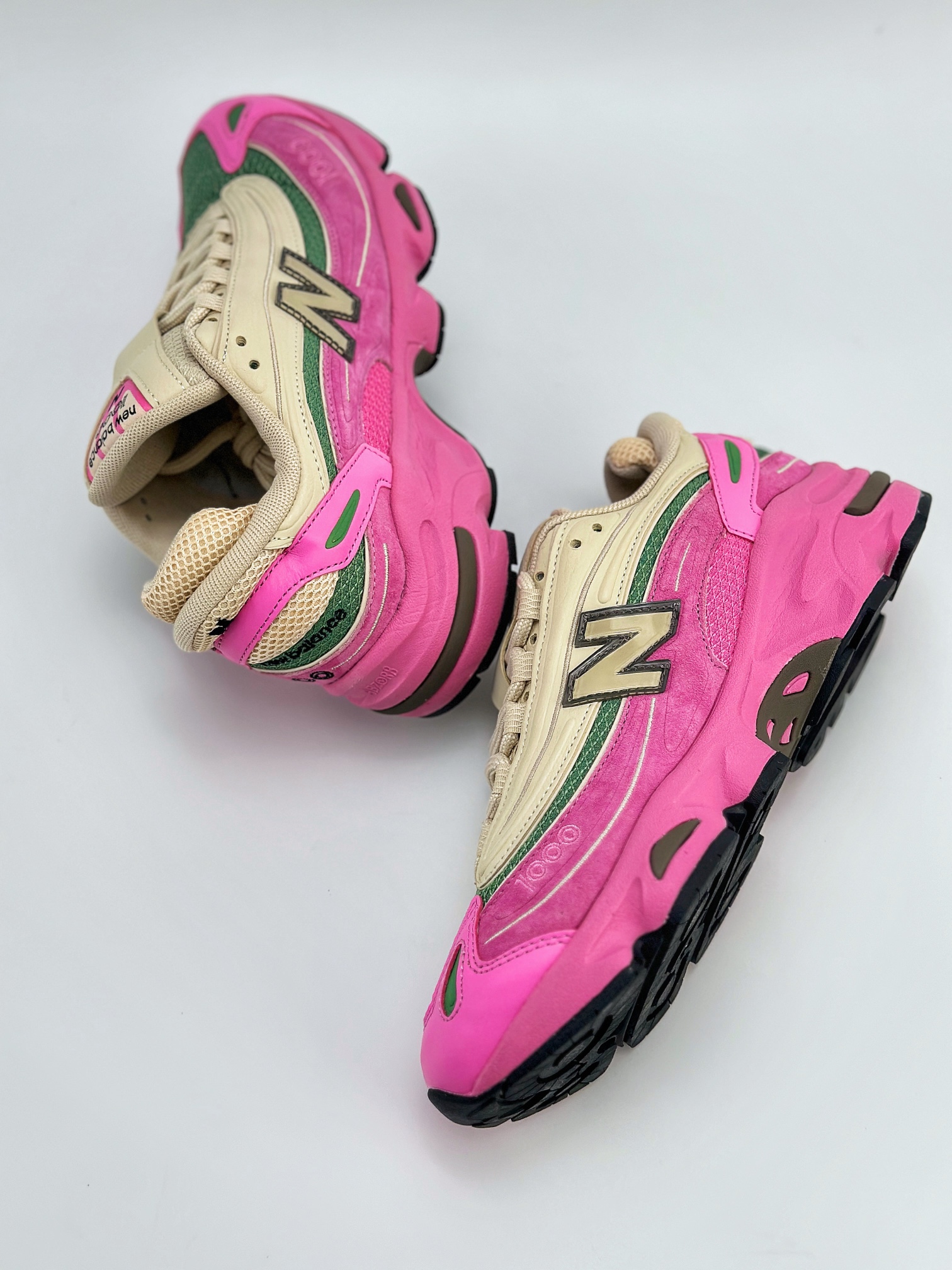 New Balance M1000 白粉 M1000系列复古休闲运动慢跑鞋 M1000MC