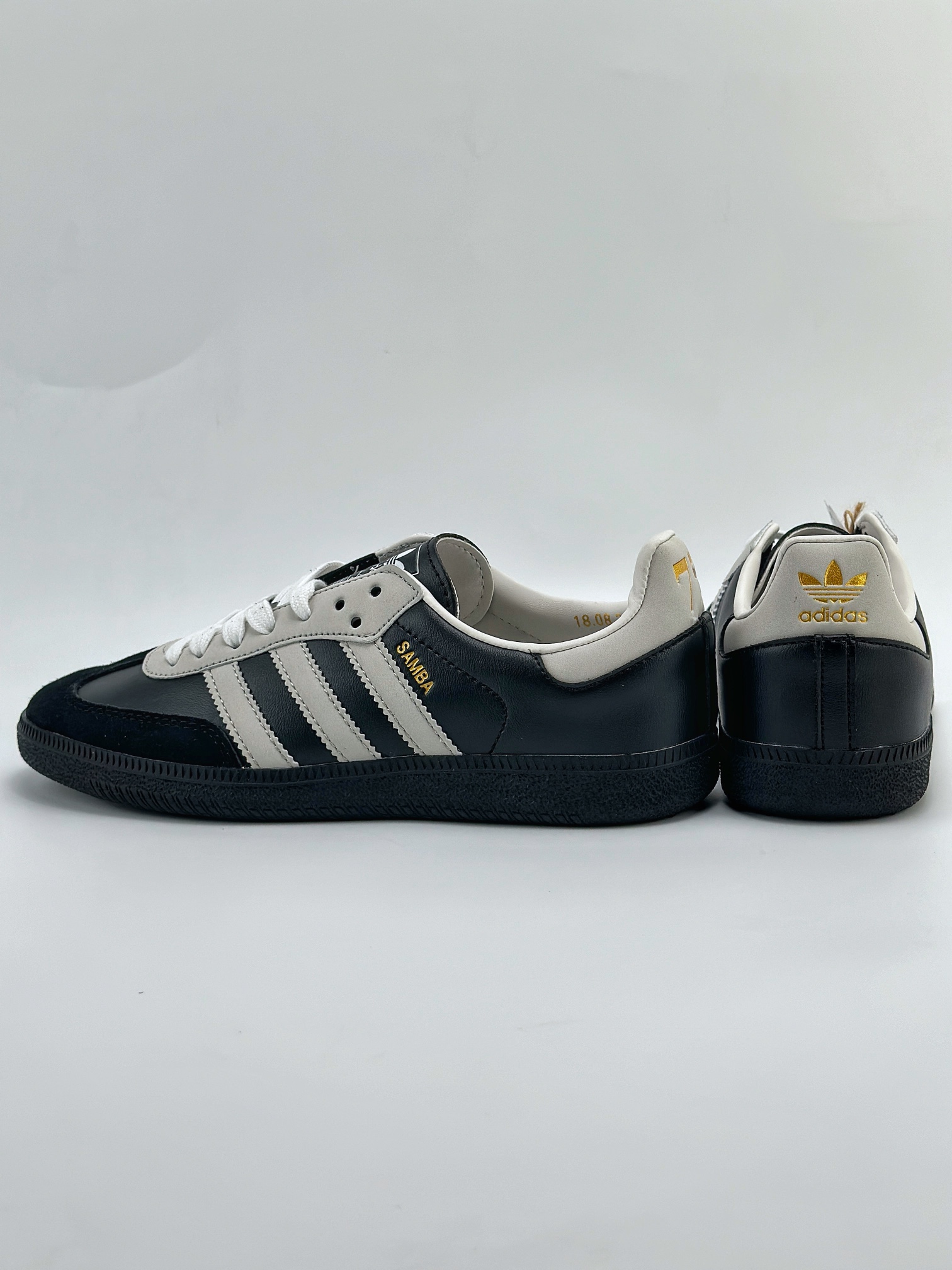 adidas originals Samba OG 75th Anniversary 黑白 JP5282