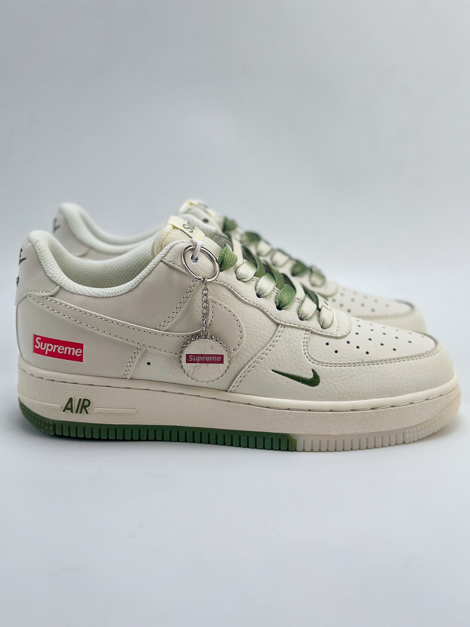 Nike Air Force 1 Low 07 x Supreme 白绿小钩 BB7577-213