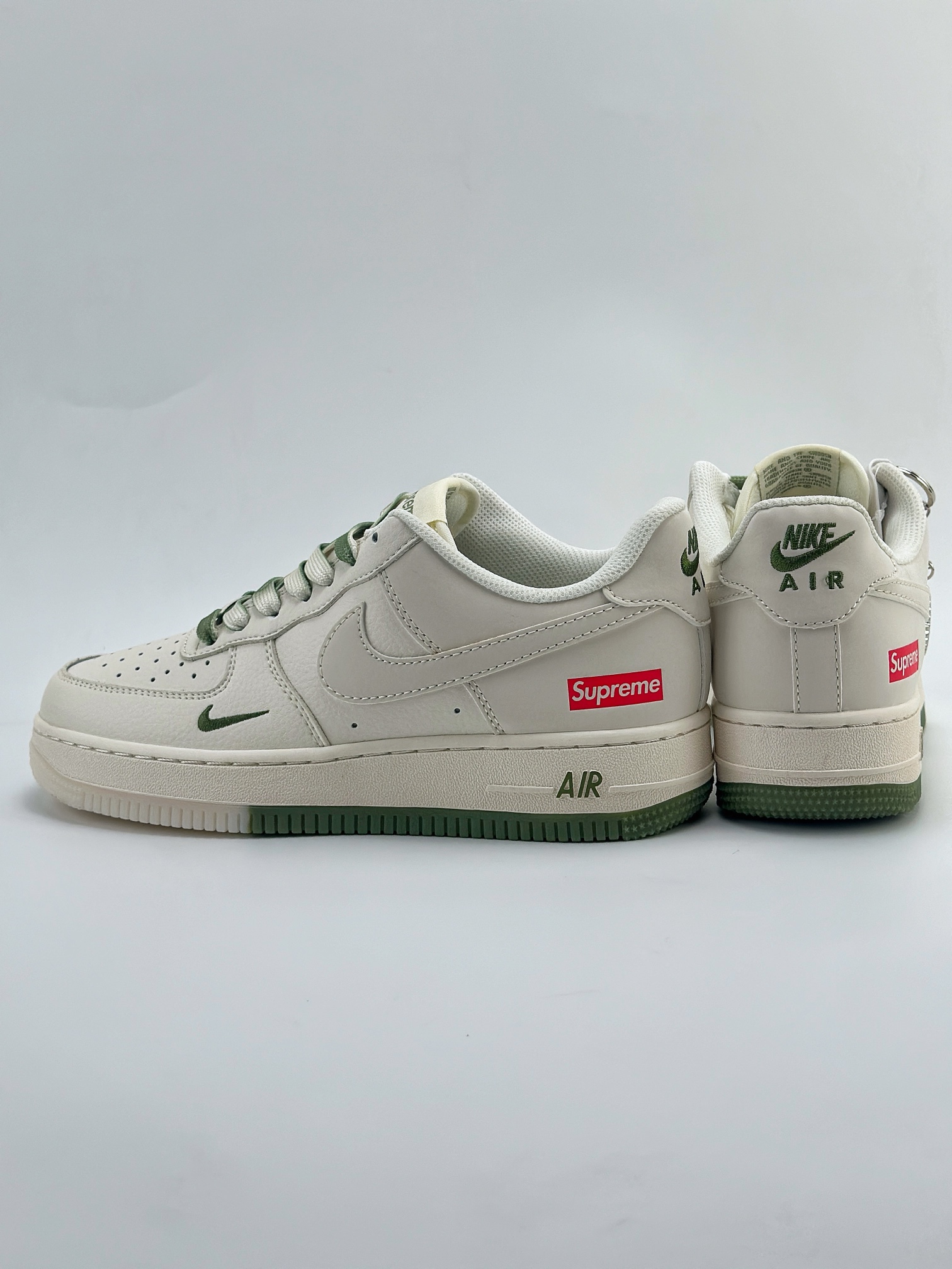 Nike Air Force 1 Low 07 x Supreme 白绿小钩 BB7577-213