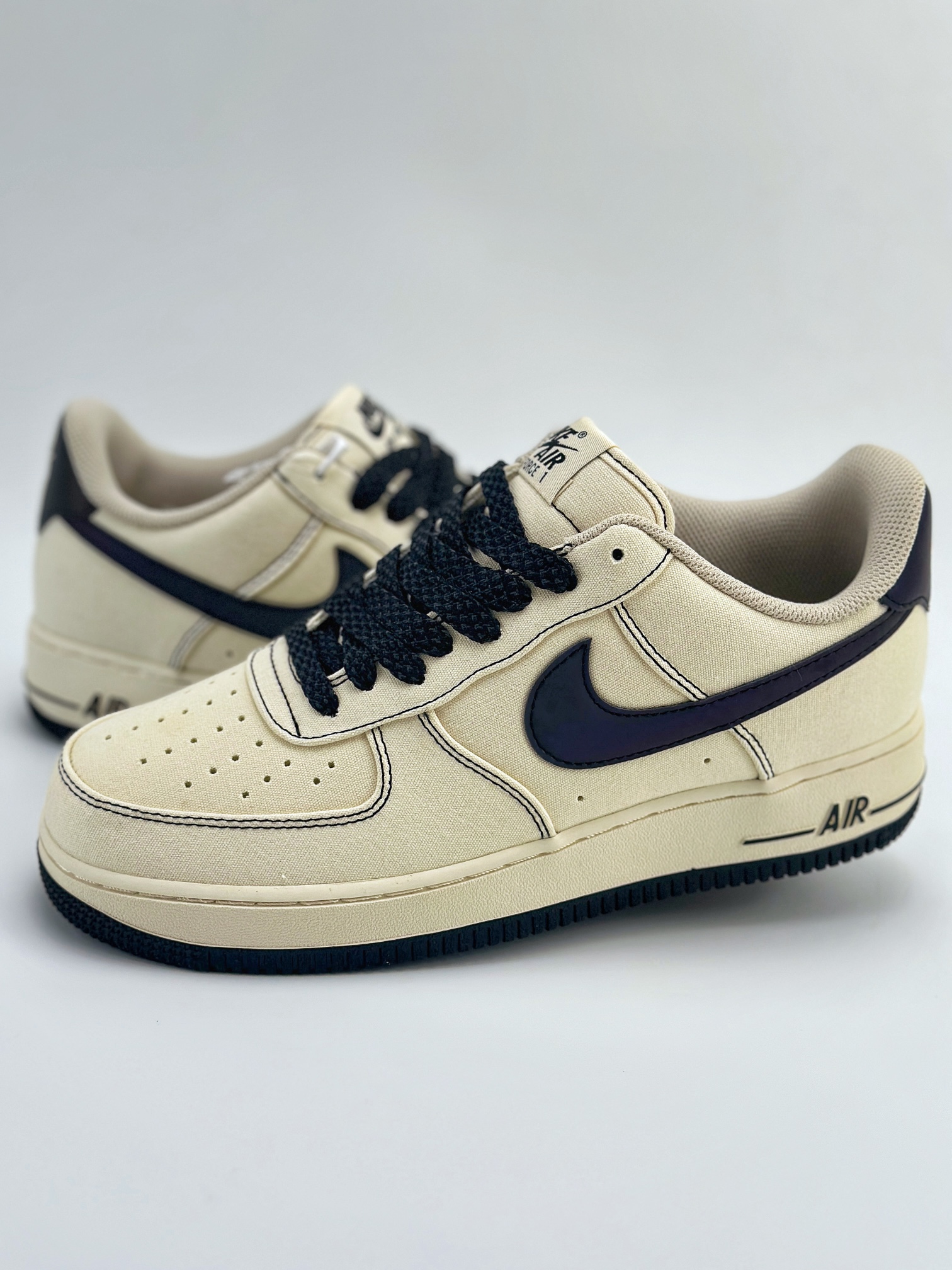 Air Force 1 Low 07 米黑帆布 TQ1456-288