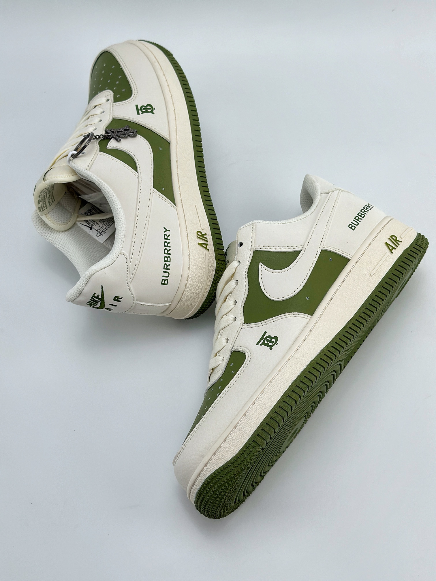 Nike Air Force 1 Low 07 x BURBRRRY 白绿  BB8588-221