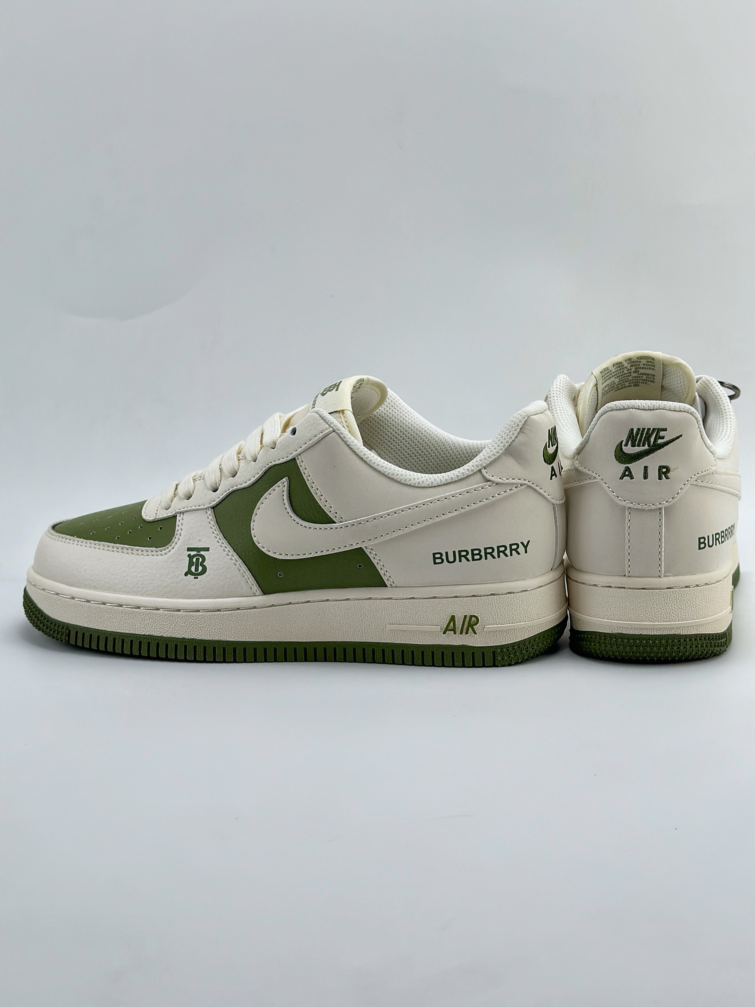 Nike Air Force 1 Low 07 x BURBRRRY 白绿  BB8588-221