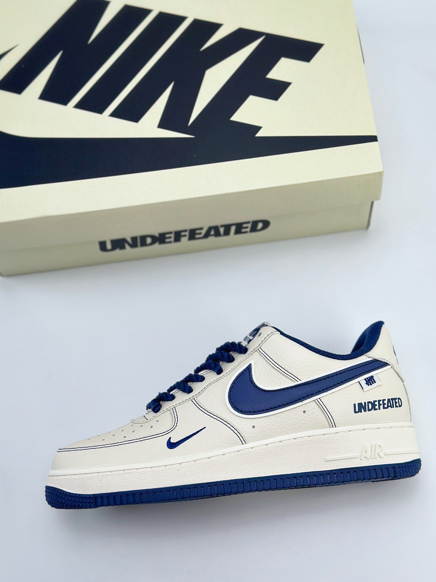 Nike Air Force 1 Low 07 x UNDEFEATED 白蓝小钩麻绳  UT2023-205