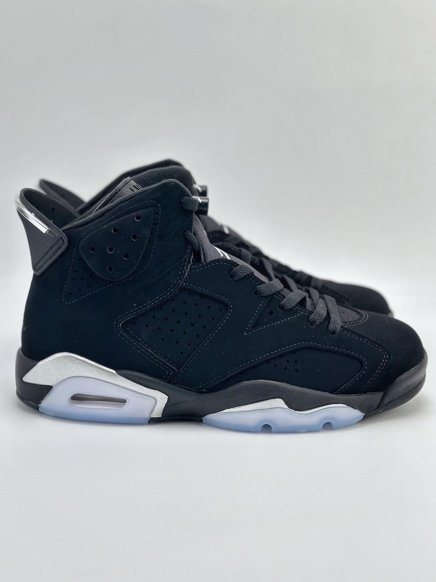 Air Jordan 6 Retro ”metallic silver” 黑银 潮流复古篮球鞋   DX2836-001