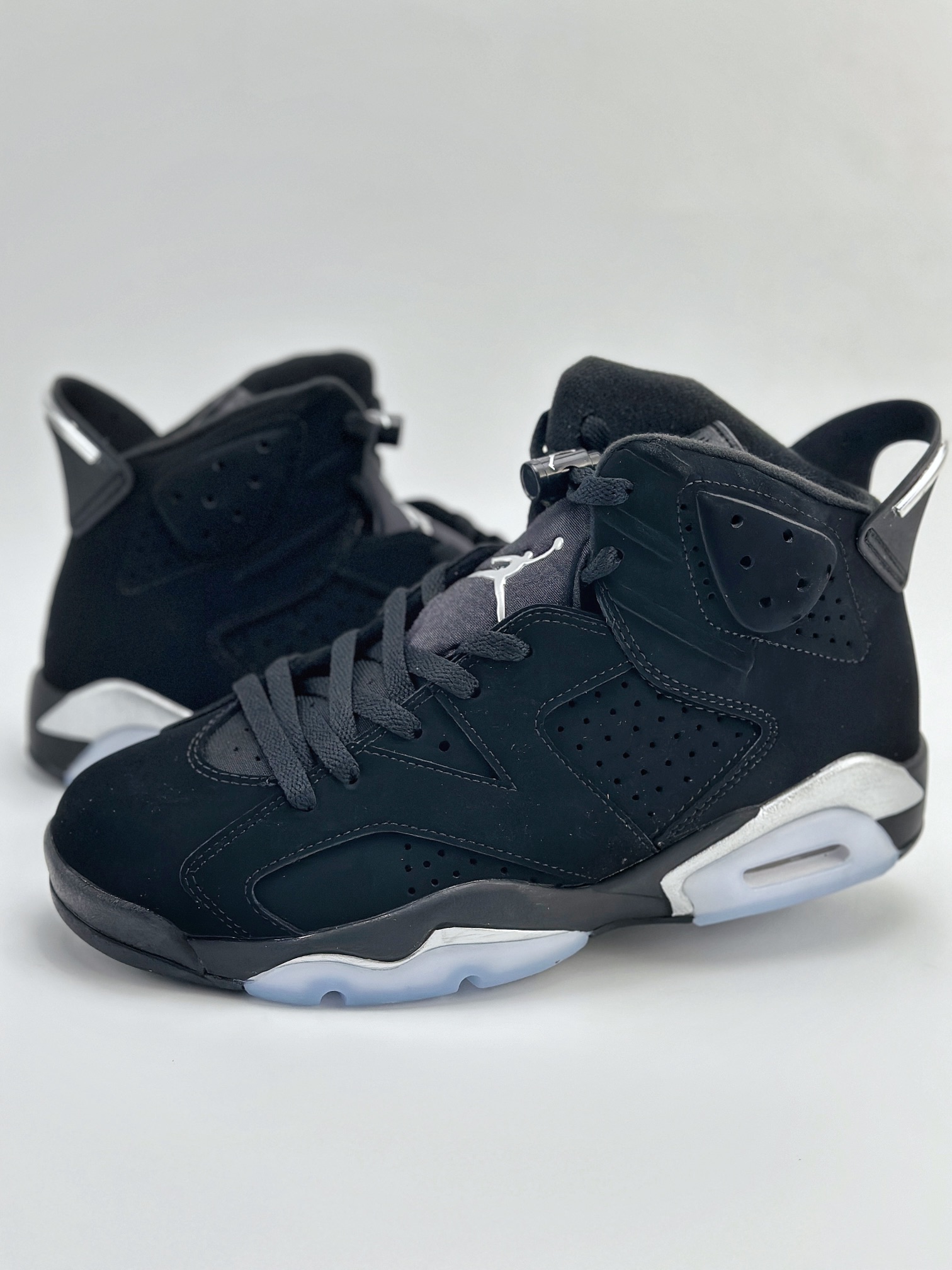 Air Jordan 6 Retro ”metallic silver” 黑银 潮流复古篮球鞋   DX2836-001