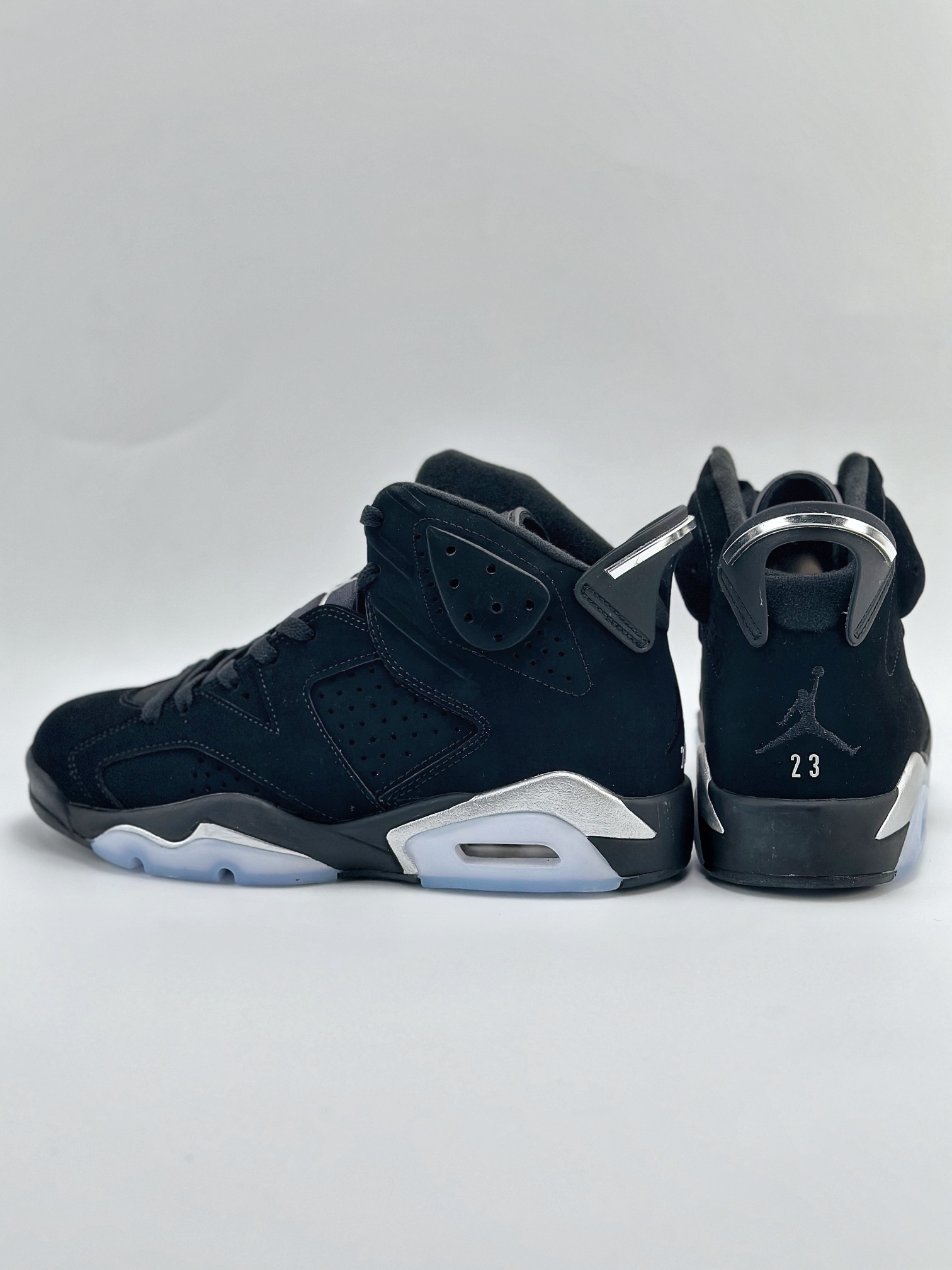 Air Jordan 6 Retro ”metallic silver” 黑银 潮流复古篮球鞋   DX2836-001