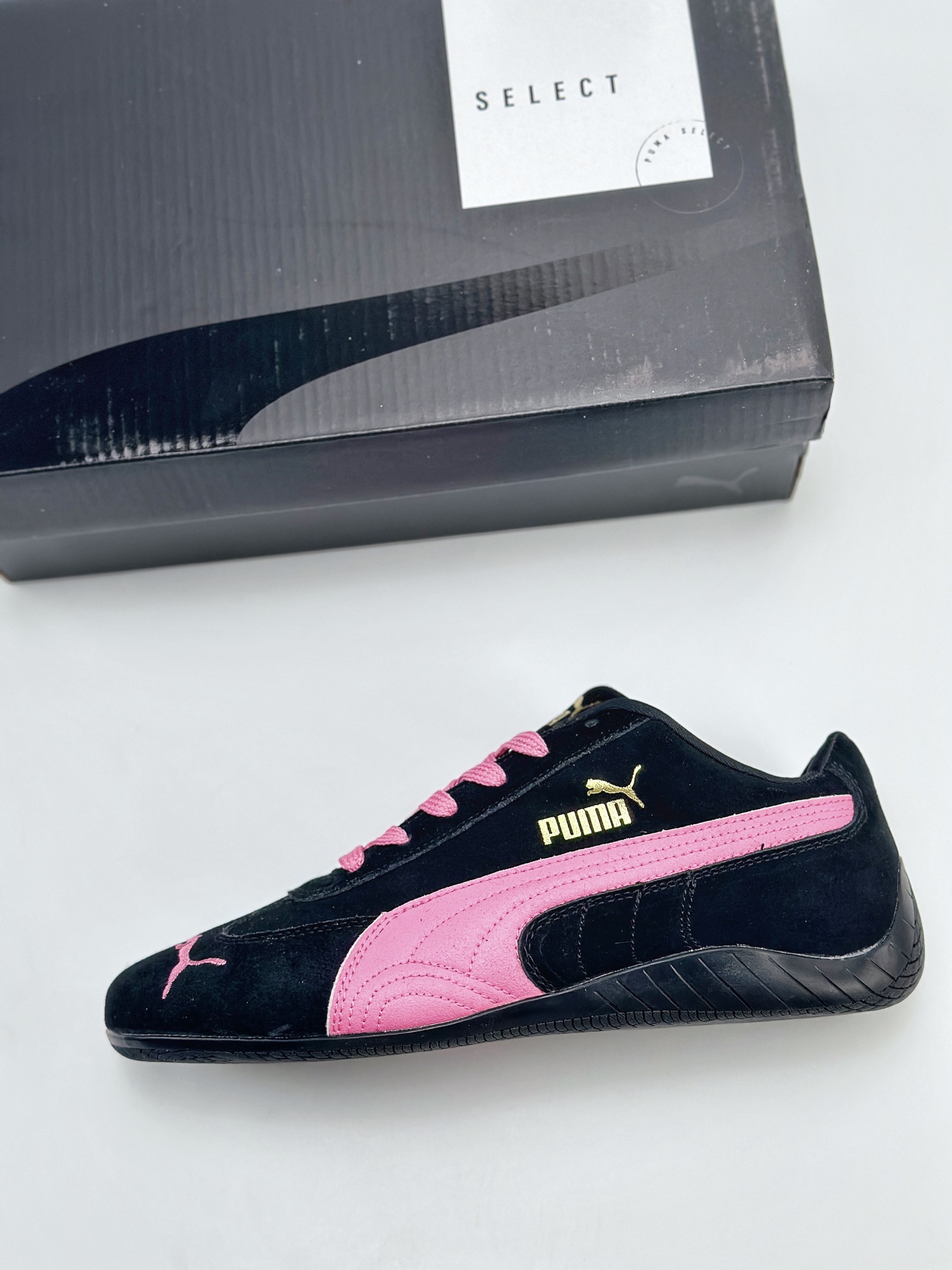 Puma Speedcat OG 彪马罗马阿莫尔系列 百搭单品 复古运动休闲赛车跑鞋 398846-01