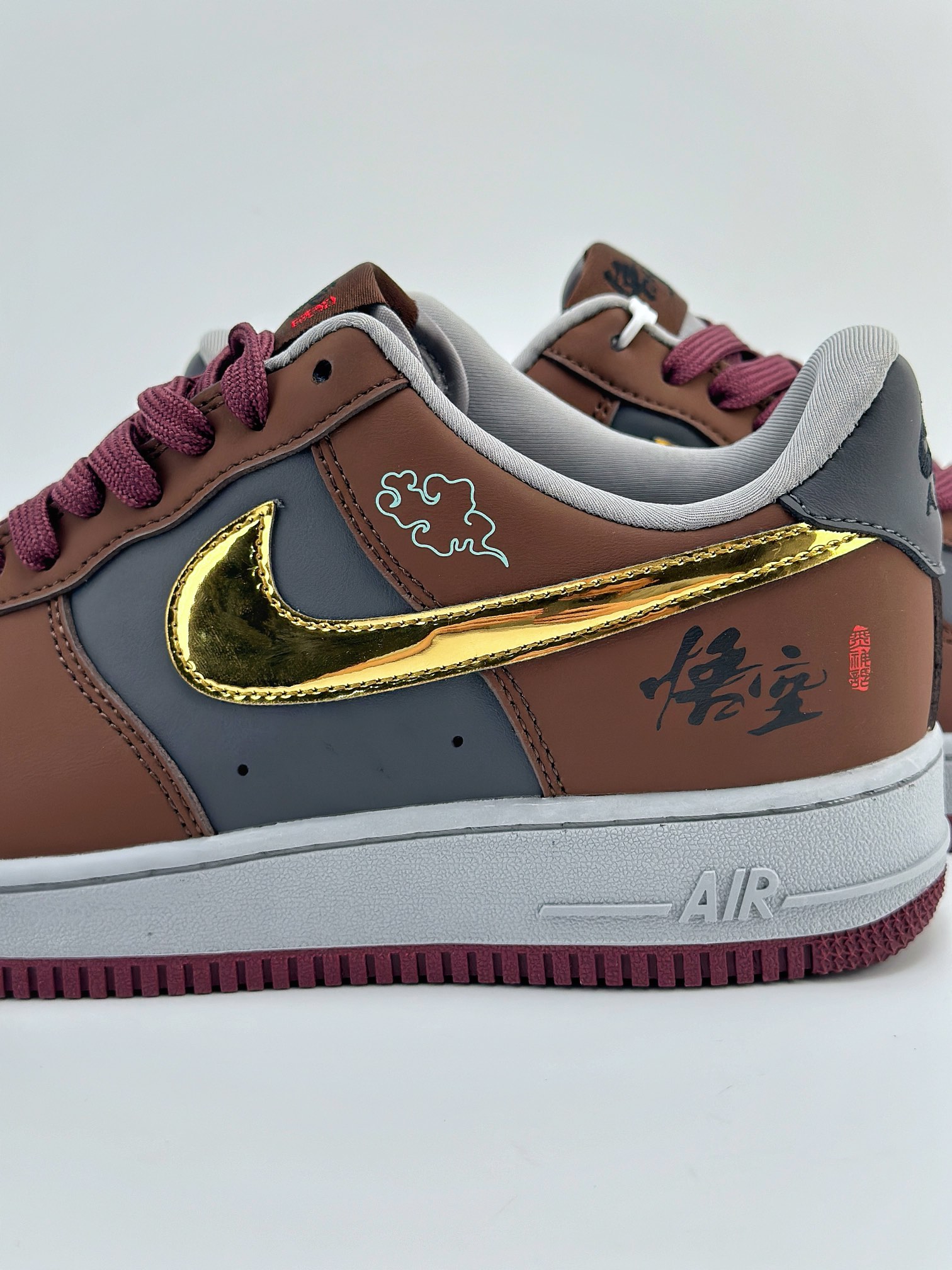 Nike Air Force 1 Low 07 悟空 蓝棕金钩  CW2288-111