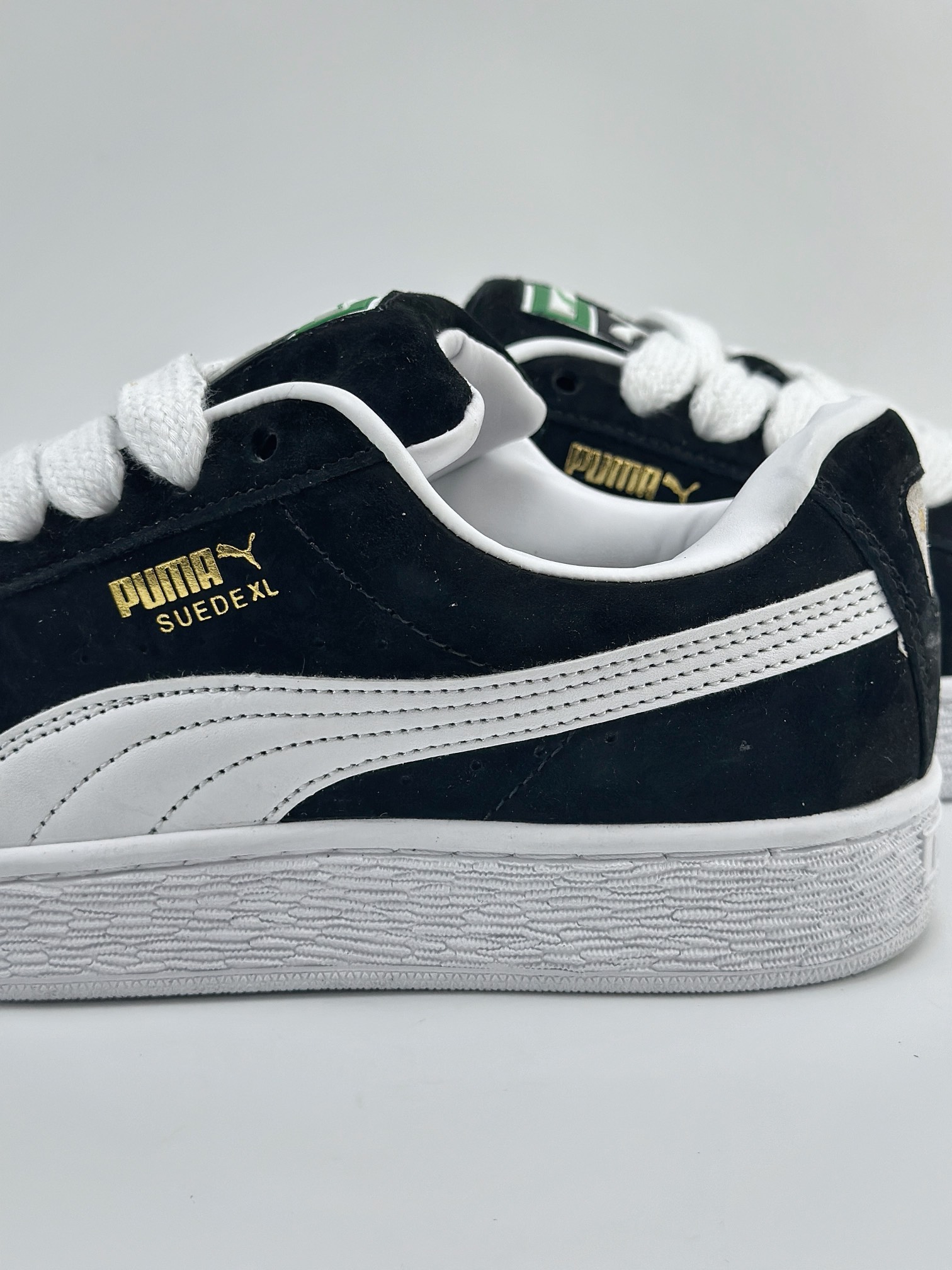 PUMA Suede XL 百搭单品 厚鞋舌轻便防滑低帮板鞋   395205-02