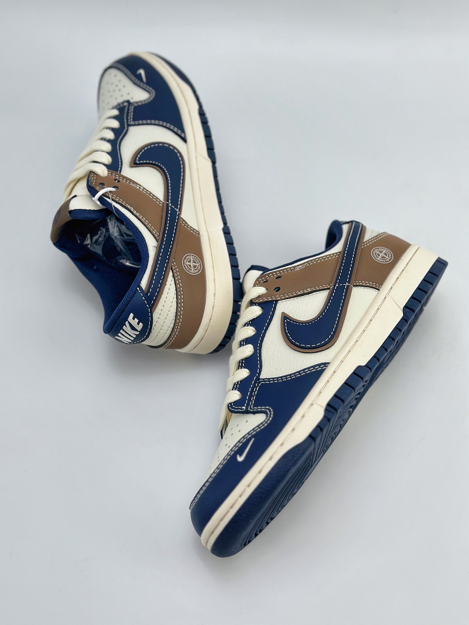 NIKE SB Dunk Low x Stone Island 米蓝棕  XX9917-017