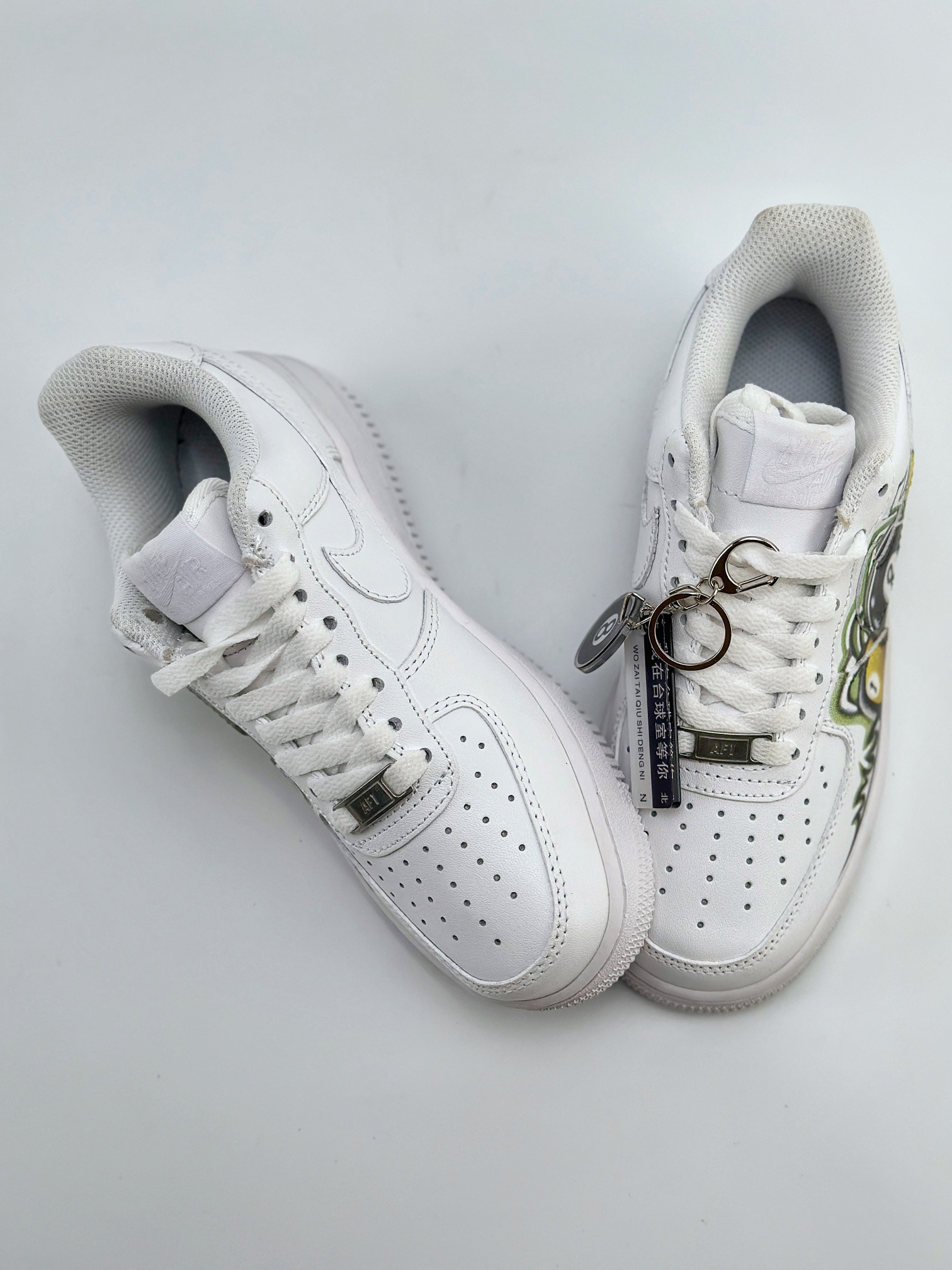Nike Air Force 1 Low 07 涂鸦 台球黑8  FV3654-111