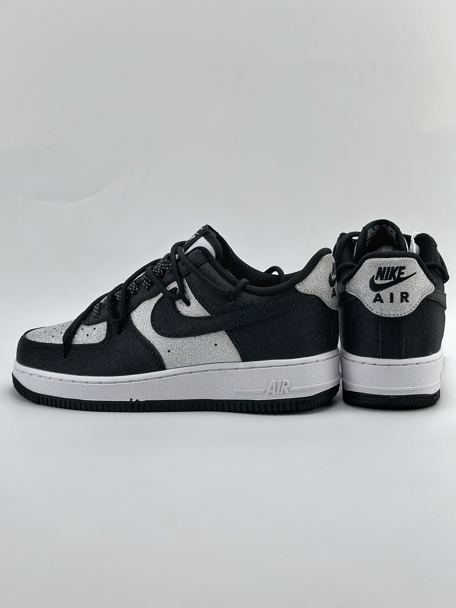 Nike Air Force 1 Low 07 黑银满天星绑带  ZH0316-033