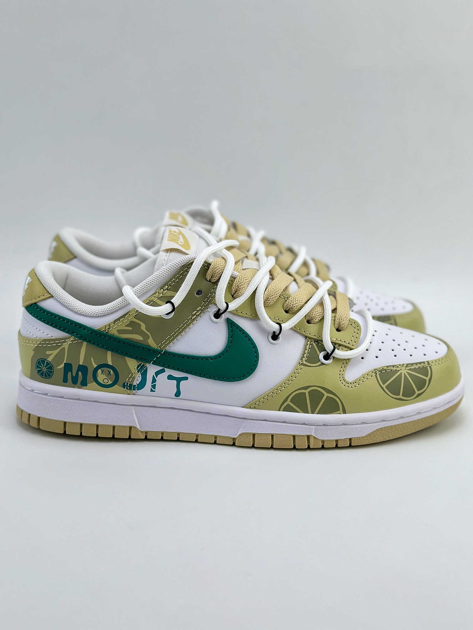 Nike SB Dunk Low 酒鬼 柠檬莫吉托 白黄绿 DV0833-100