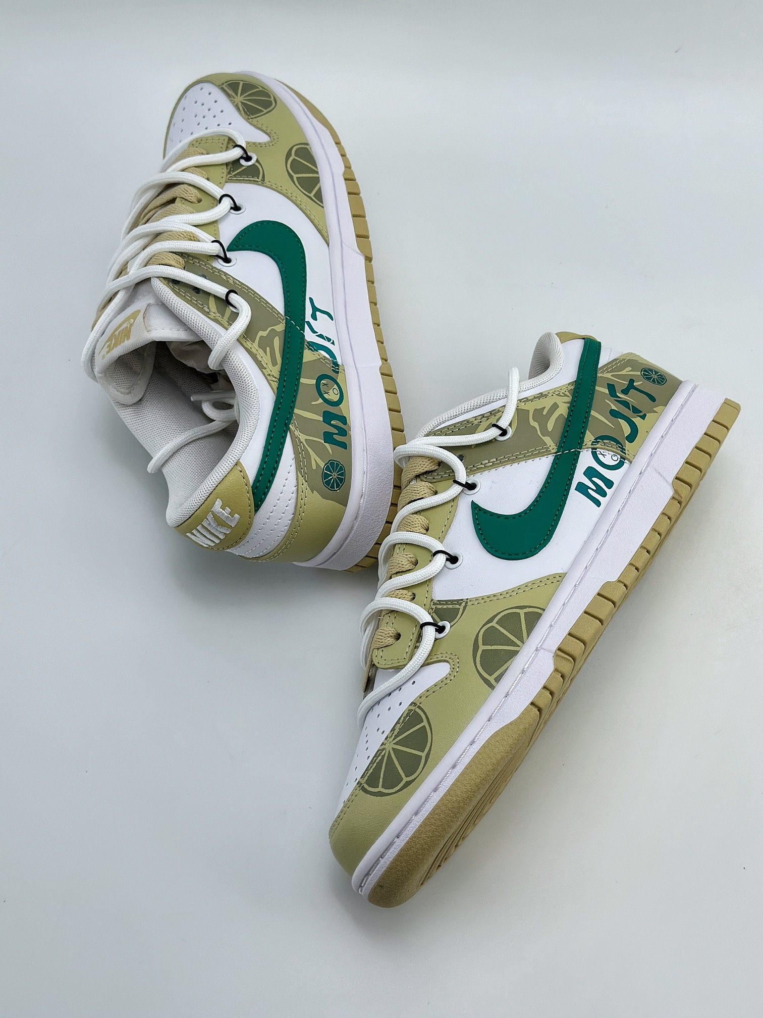 Nike SB Dunk Low 酒鬼 柠檬莫吉托 白黄绿 DV0833-100