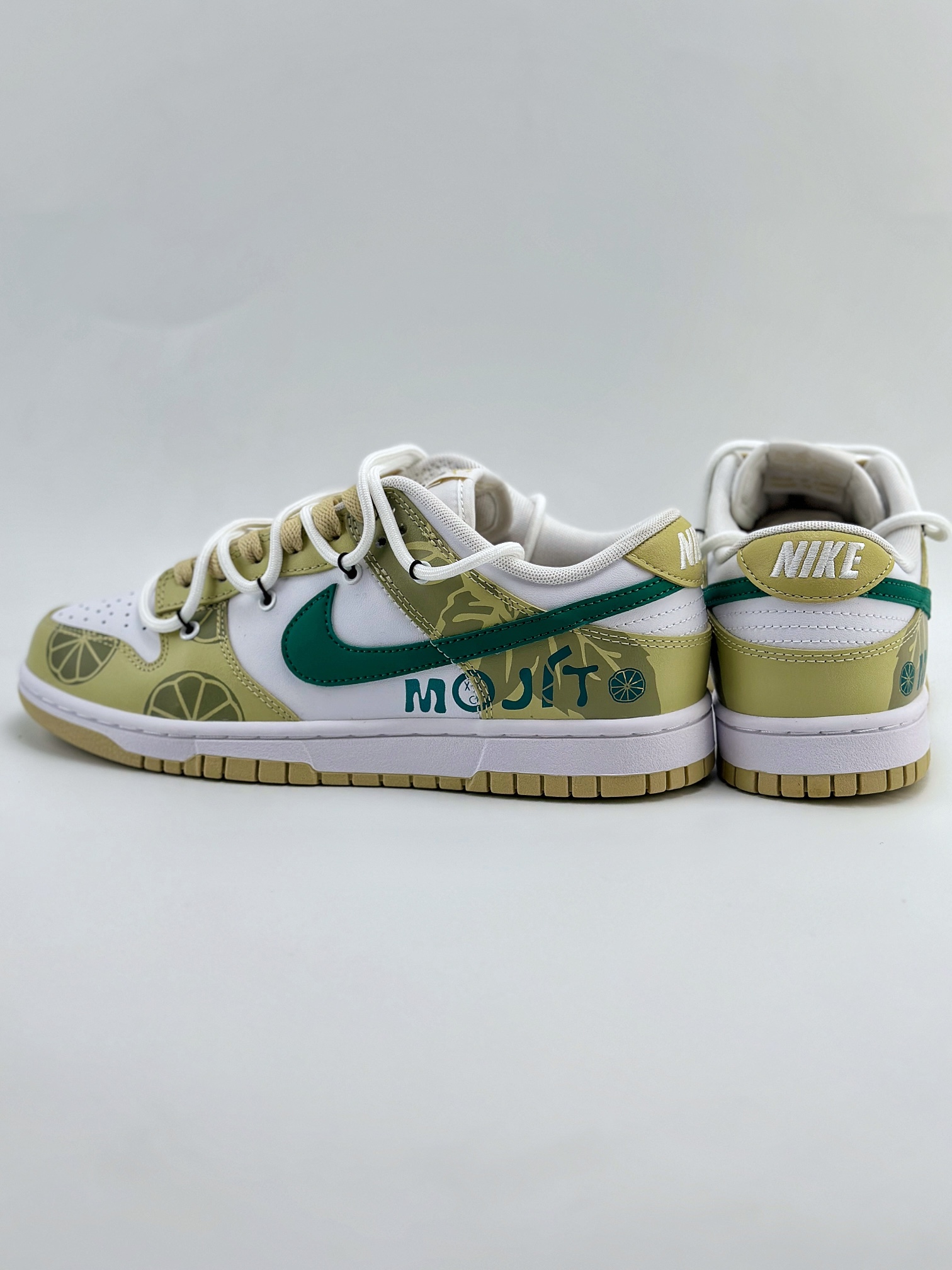 Nike SB Dunk Low 酒鬼 柠檬莫吉托 白黄绿 DV0833-100