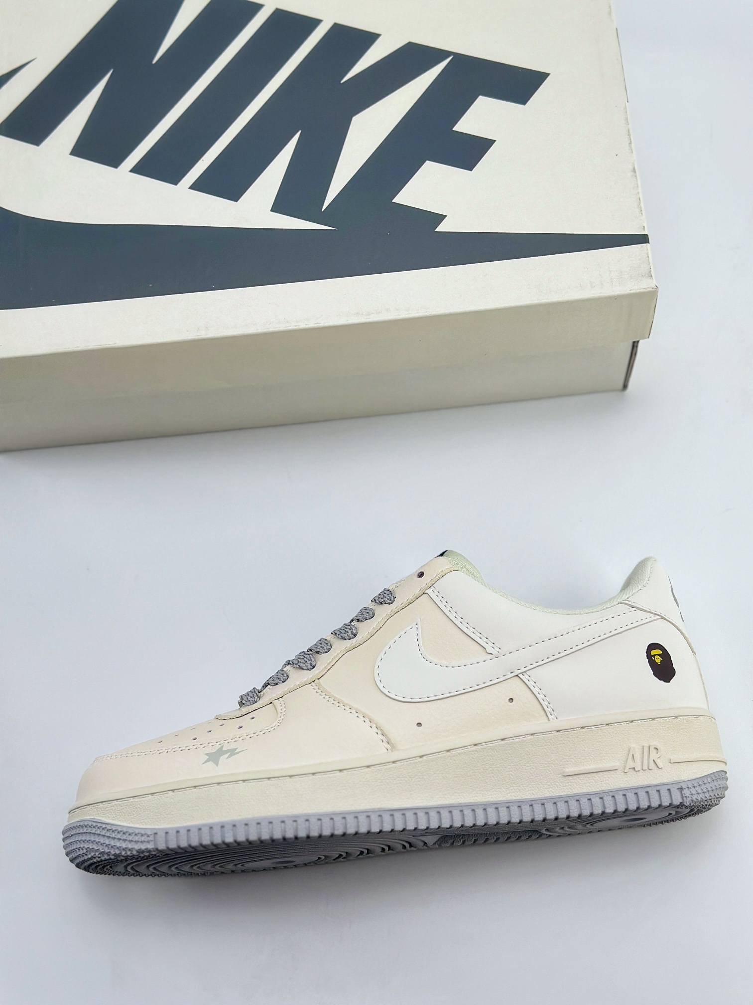 Nike Air Force 1 Low 07 x BAPE 白灰满天星  FG6688-104