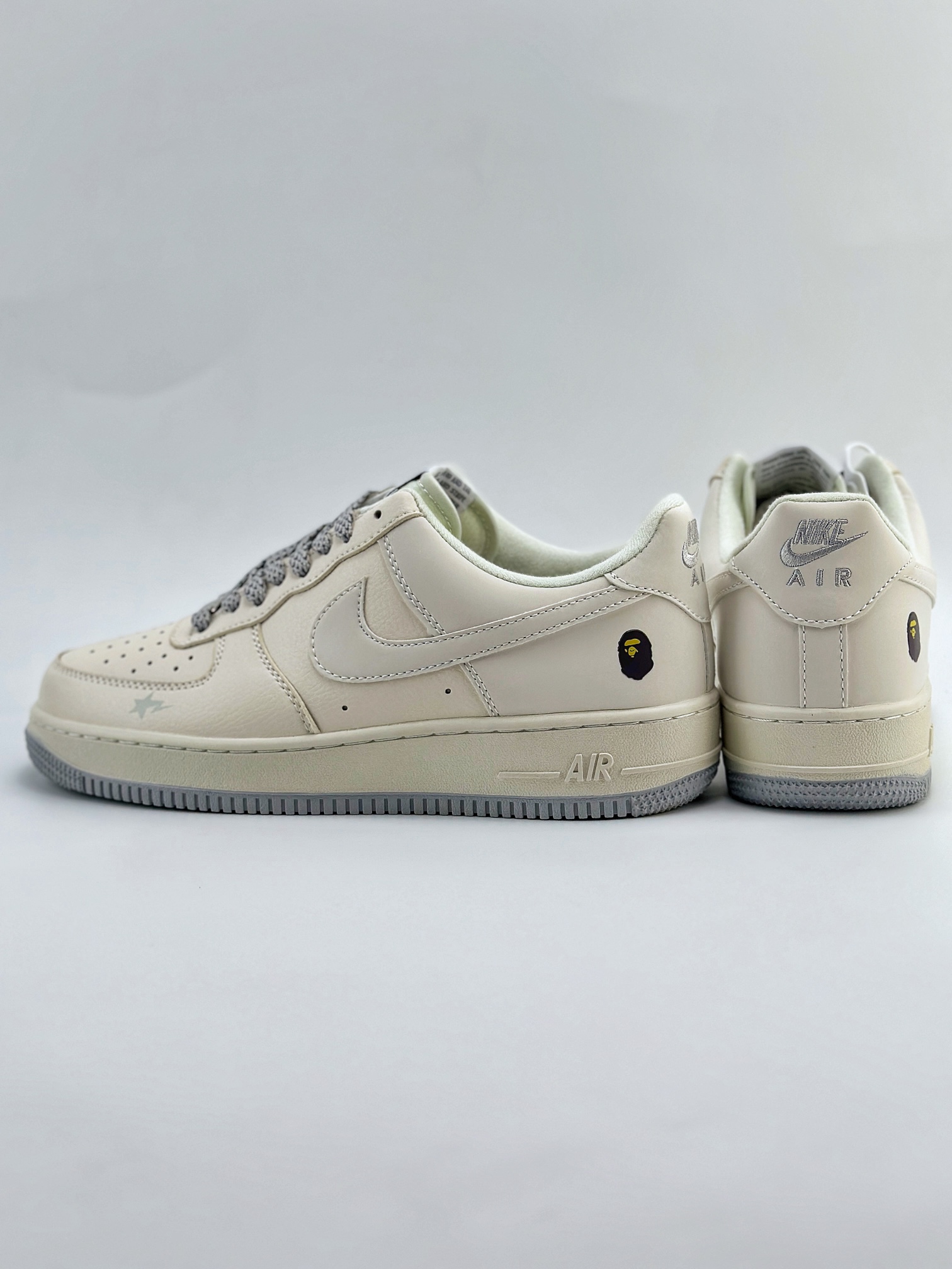 Nike Air Force 1 Low 07 x BAPE 白灰满天星  FG6688-104