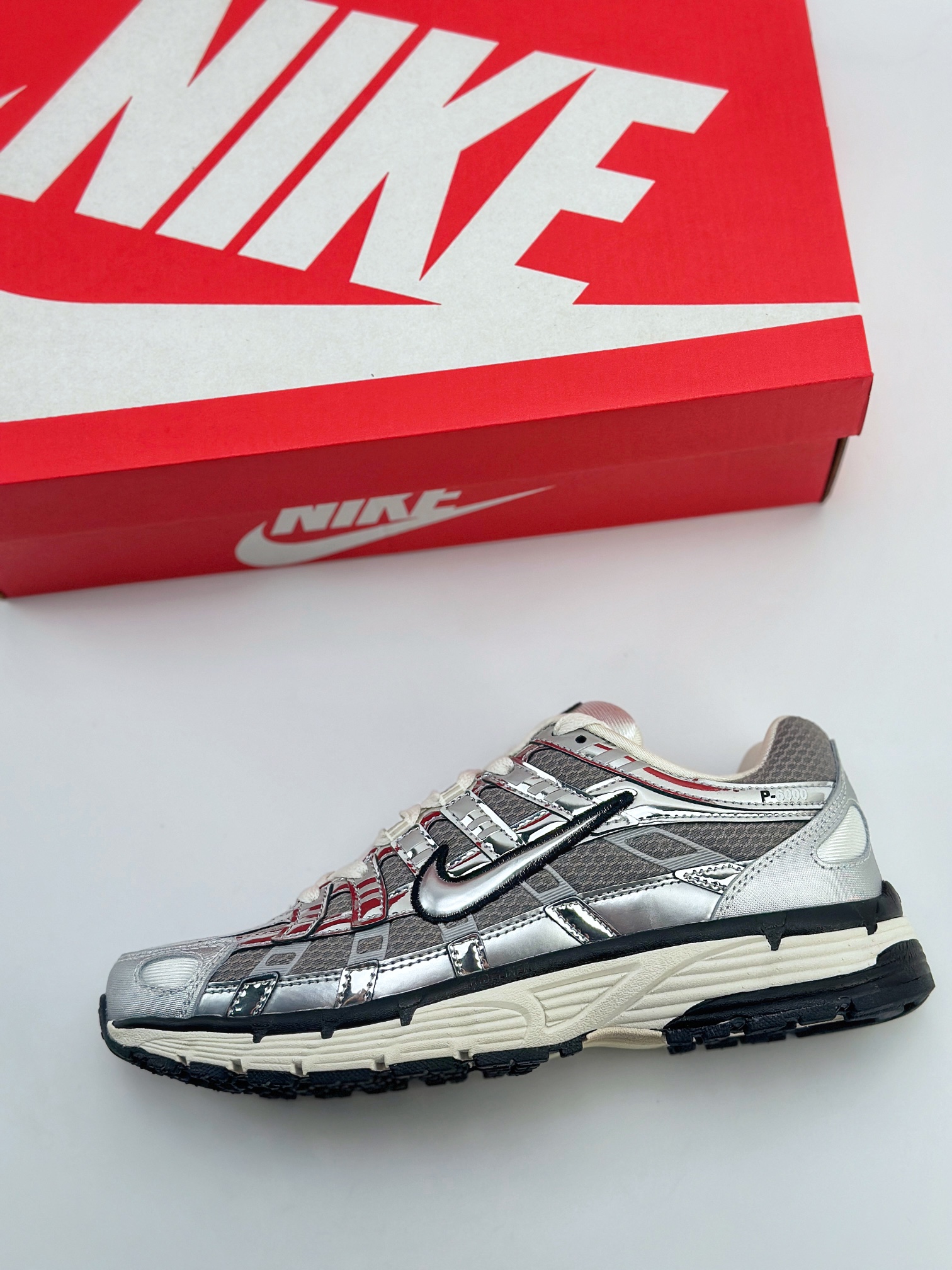 Nike P-6000 Initiator Running 耐克INS 白银 复古休闲运动老爹鞋   CN0149-001