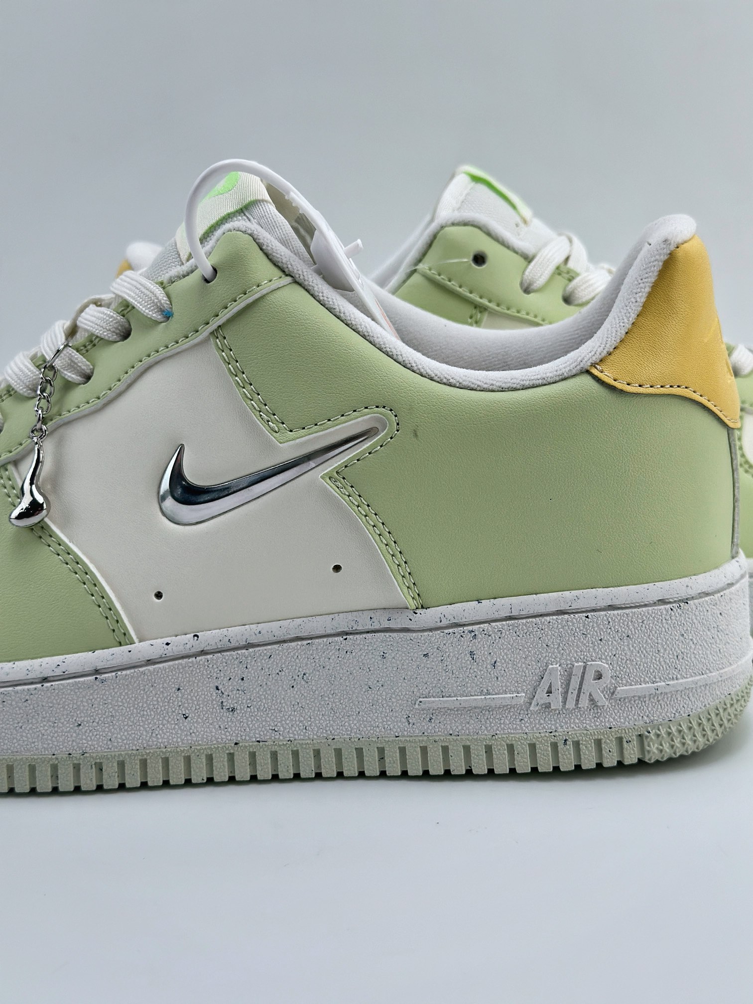 Nike Air Force 1 Low 07 气泡水母 青柠橙花 天美少女 白绿  FN8540-100