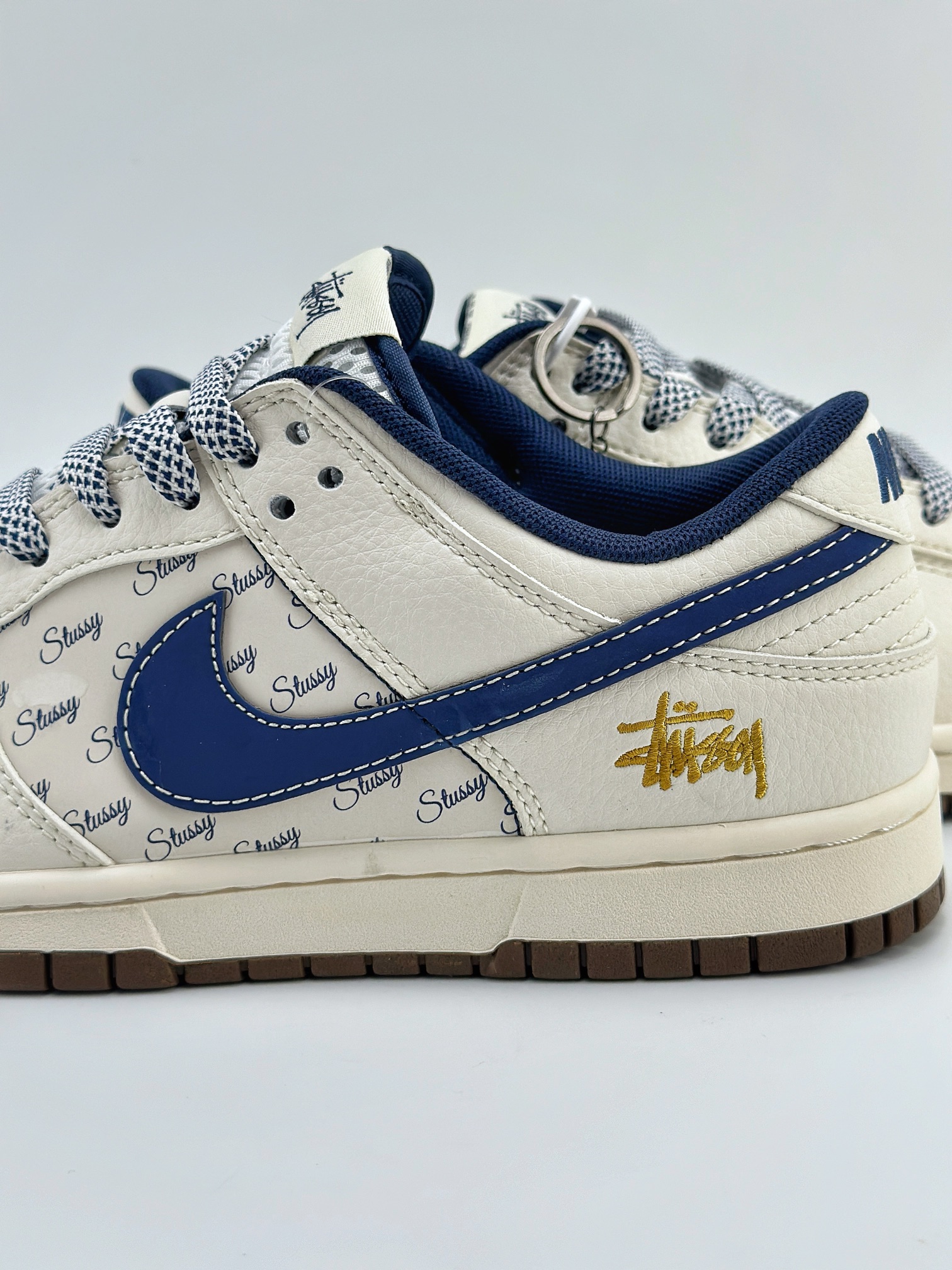 Nike SB Dunk Low x Stussy 米蓝金小钩满天星  XY1688-011