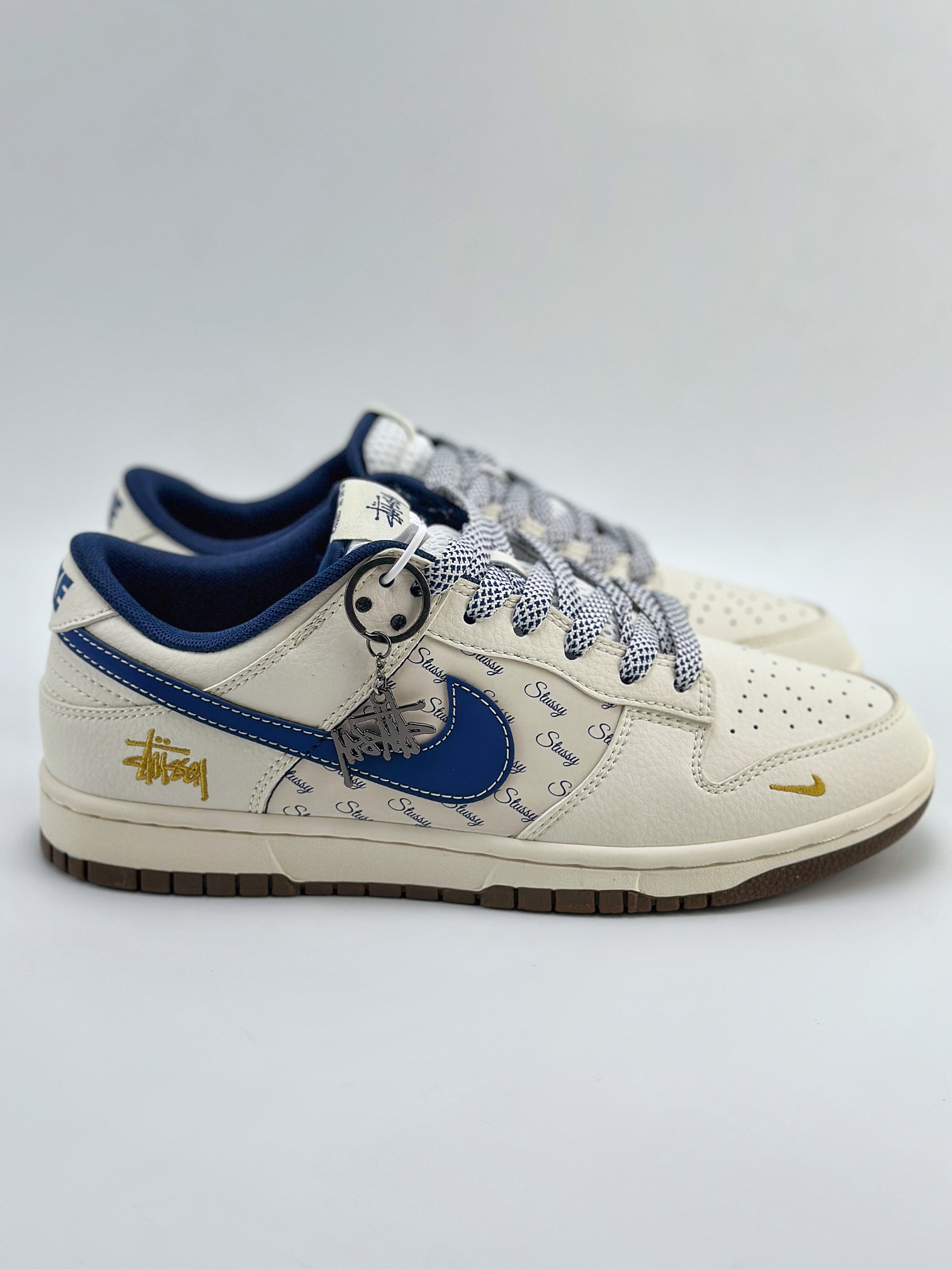 Nike SB Dunk Low x Stussy 米蓝金小钩满天星  XY1688-011