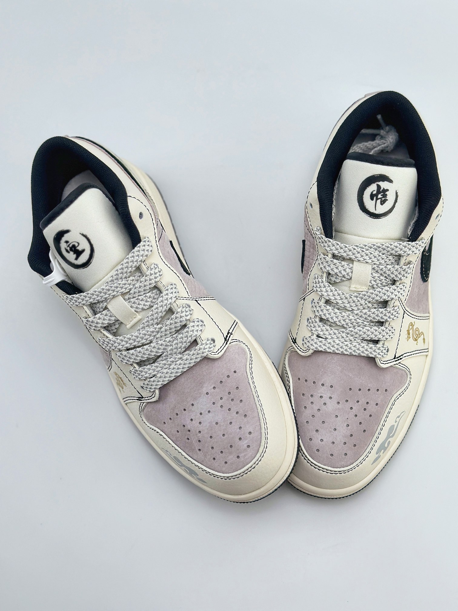 Air Jordan 1 Retro Low 龙年限定CNY 悟空 白黑紫  SJ9950-042