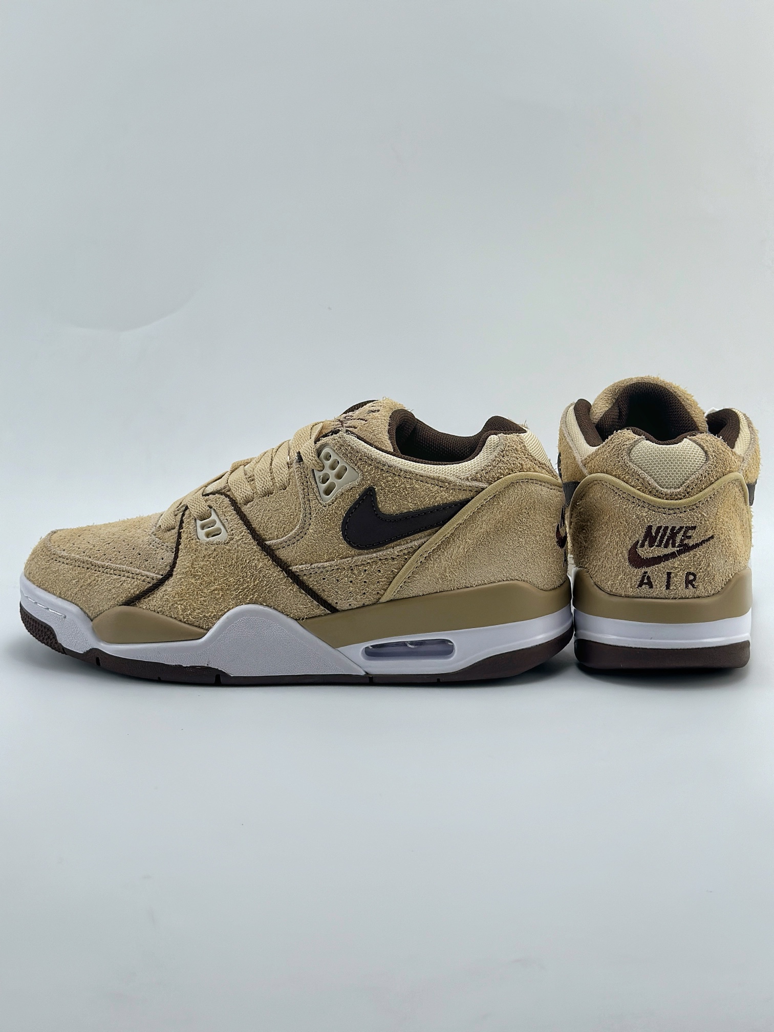 Nike Air Flight 89 ”Khaki Suede” 卡其色皮革高帮复古篮球鞋 FZ3045-200