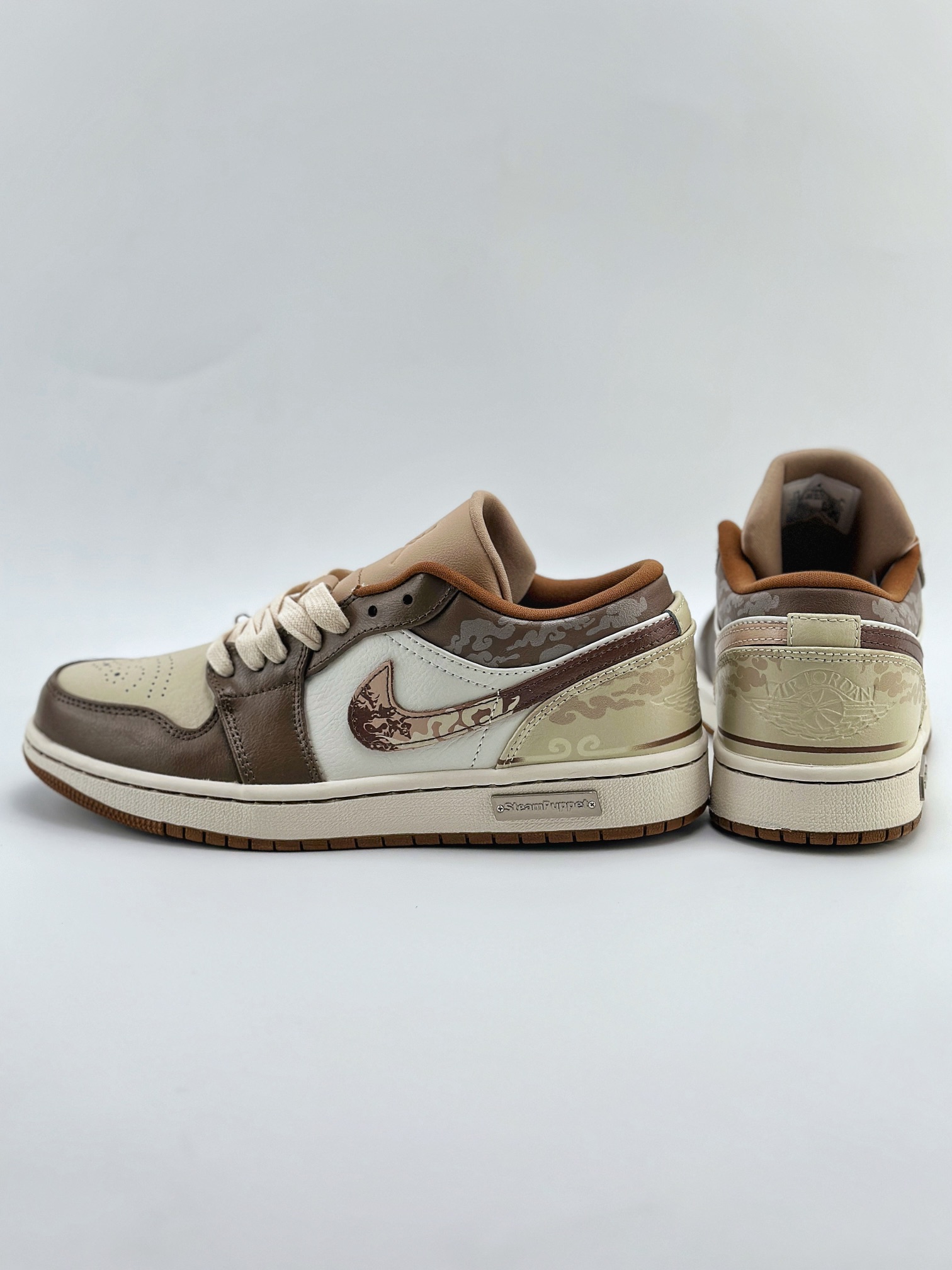 Air Jordan 1 Retro Low 黑神话 天命人 古道禅印 米棕 HF5753-221