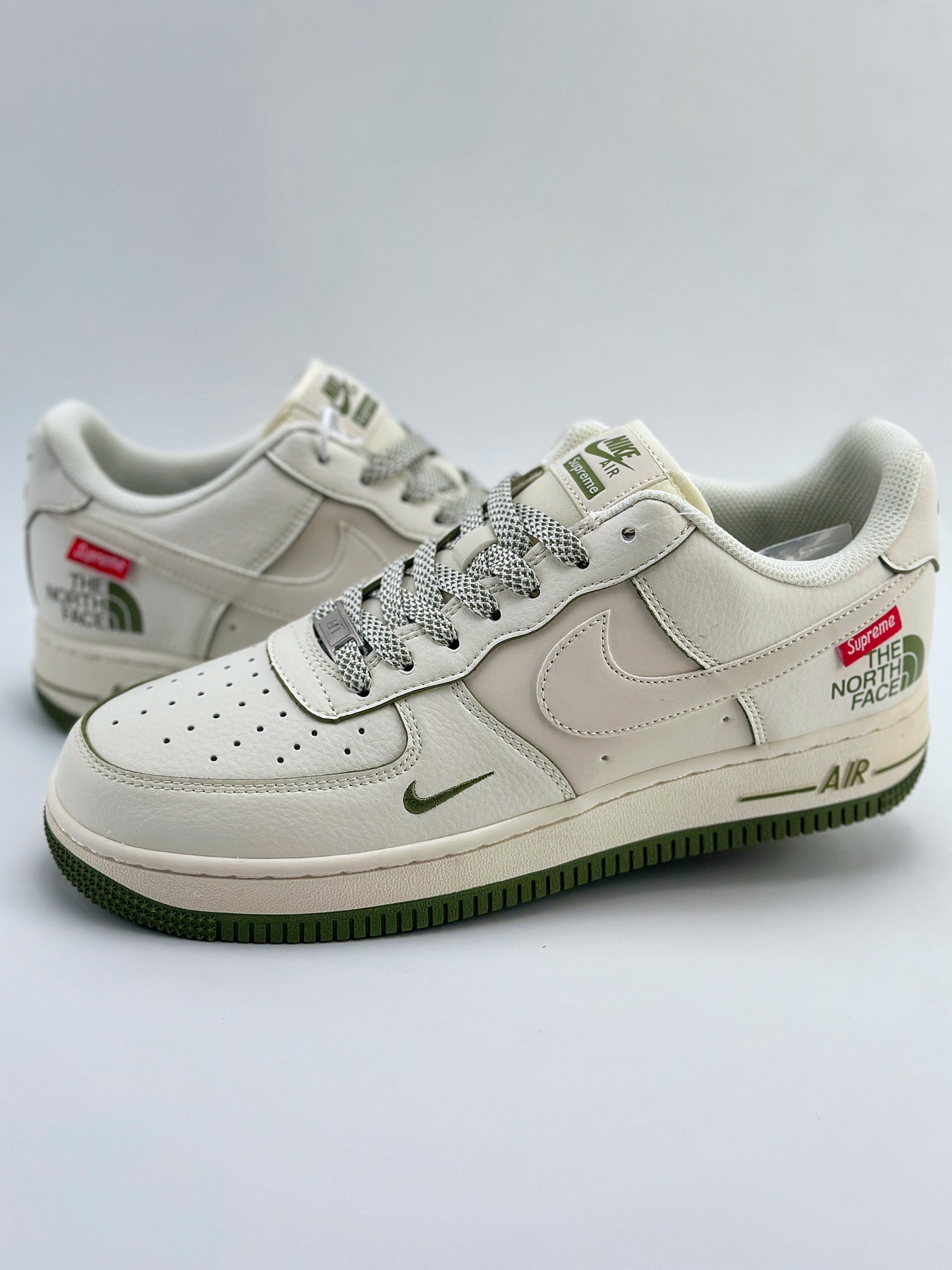 Nike Air Force 1 Low 07 x The North Face 白绿小钩满天星 XZ1996-527