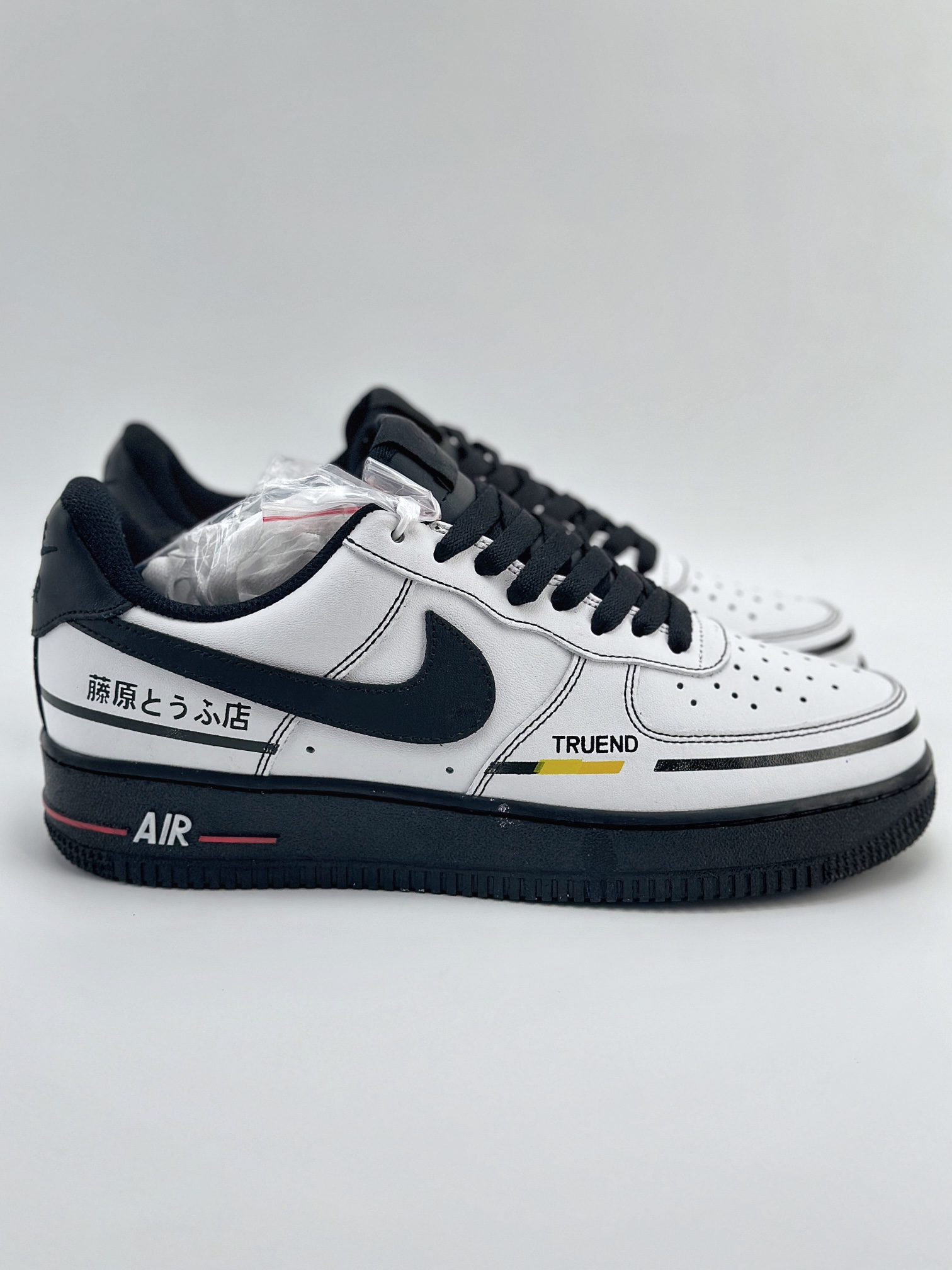 Nike Air Force 1 Low 07 LTDZ 漂移 头文字D 秋名山 藤原拓海 黑白 CW2288-019