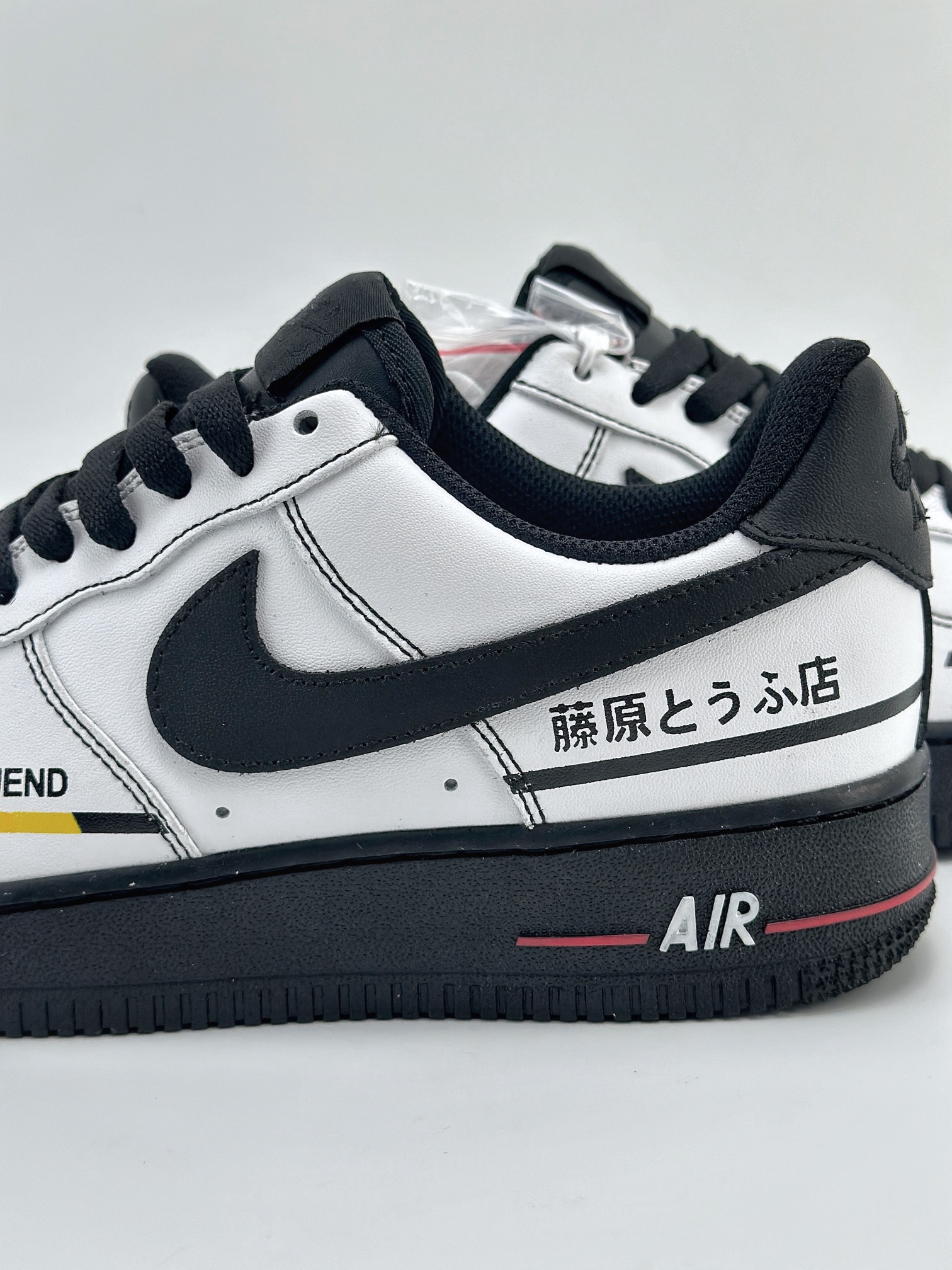 Nike Air Force 1 Low 07 LTDZ 漂移 头文字D 秋名山 藤原拓海 黑白 CW2288-019