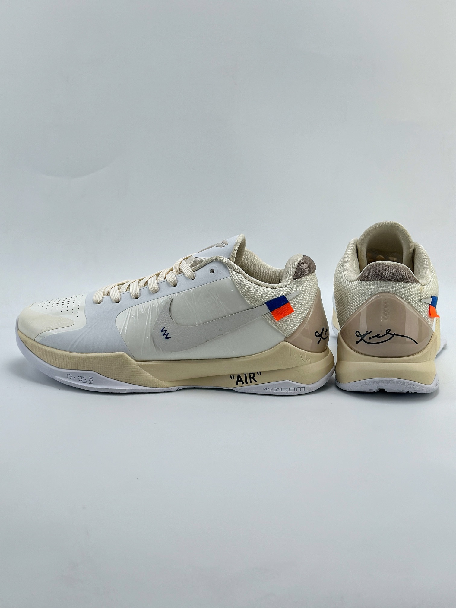 科比五代 NK Zoom Kobe 5 x Off-White 联名 纯原生产线出品 DB4796-101