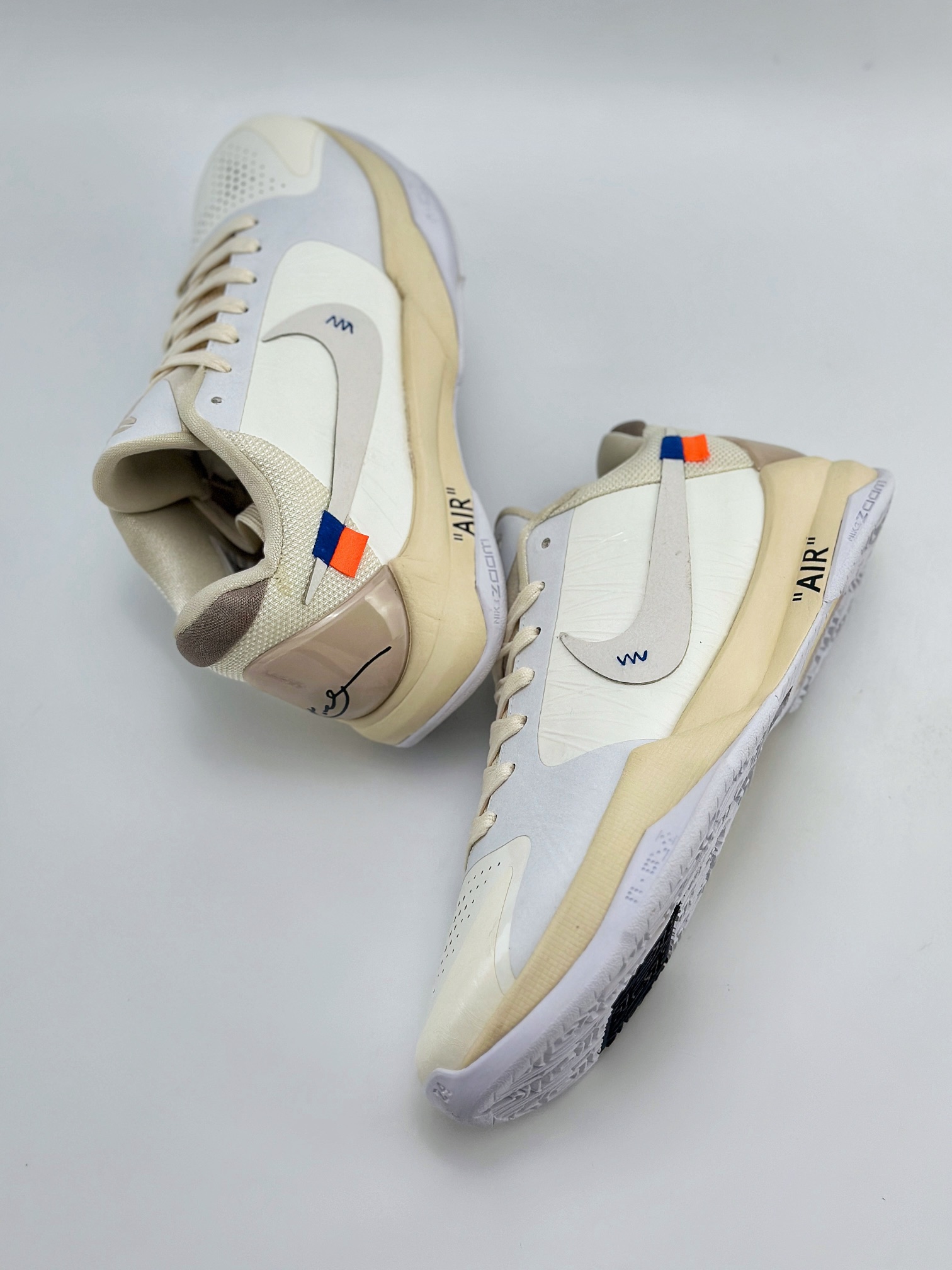 科比五代 NK Zoom Kobe 5 x Off-White 联名 纯原生产线出品 DB4796-101