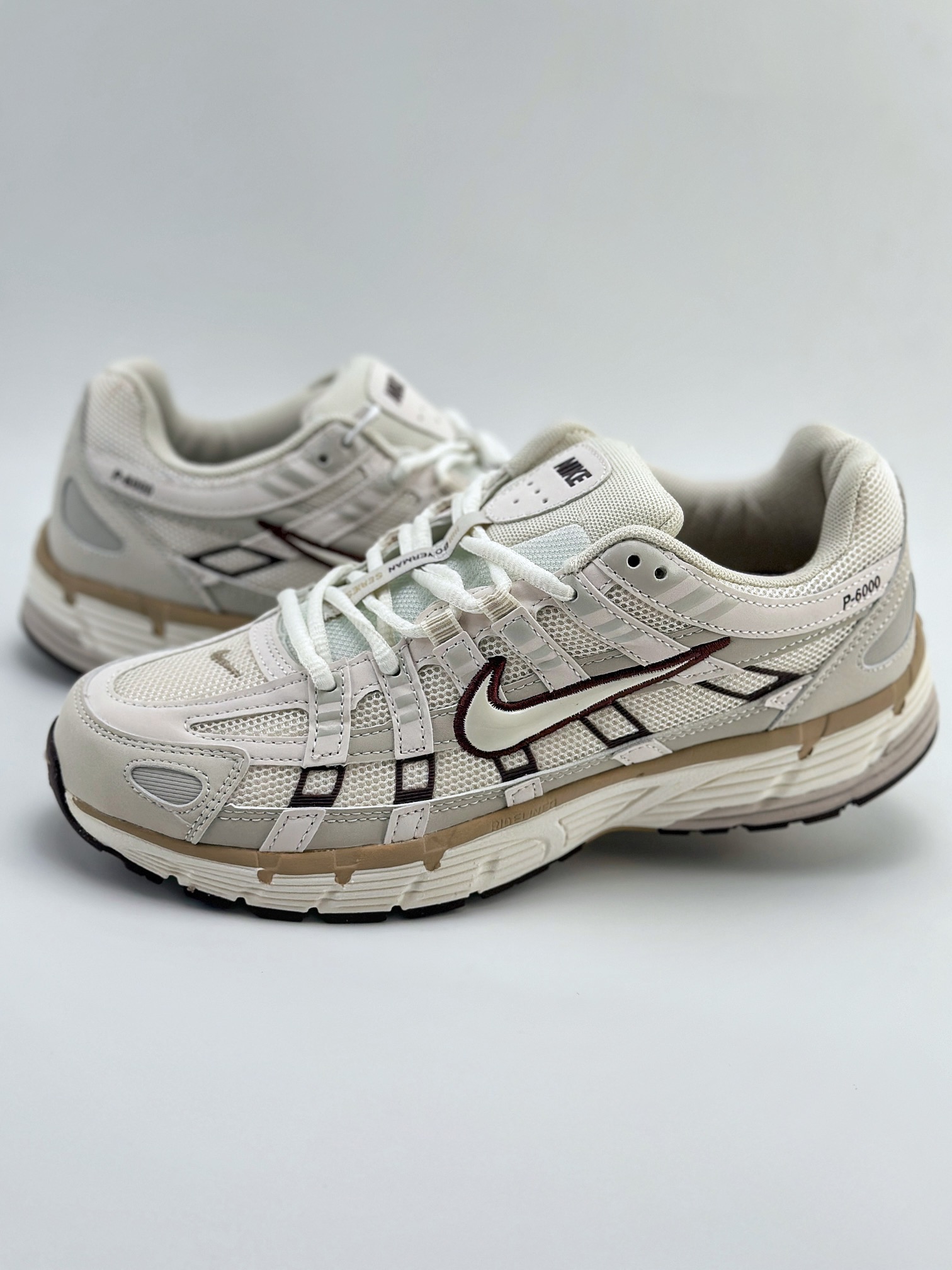 Nike P-6000 Initiator Running 耐克INS 米棕 复古休闲运动老爹鞋 HF0728-201